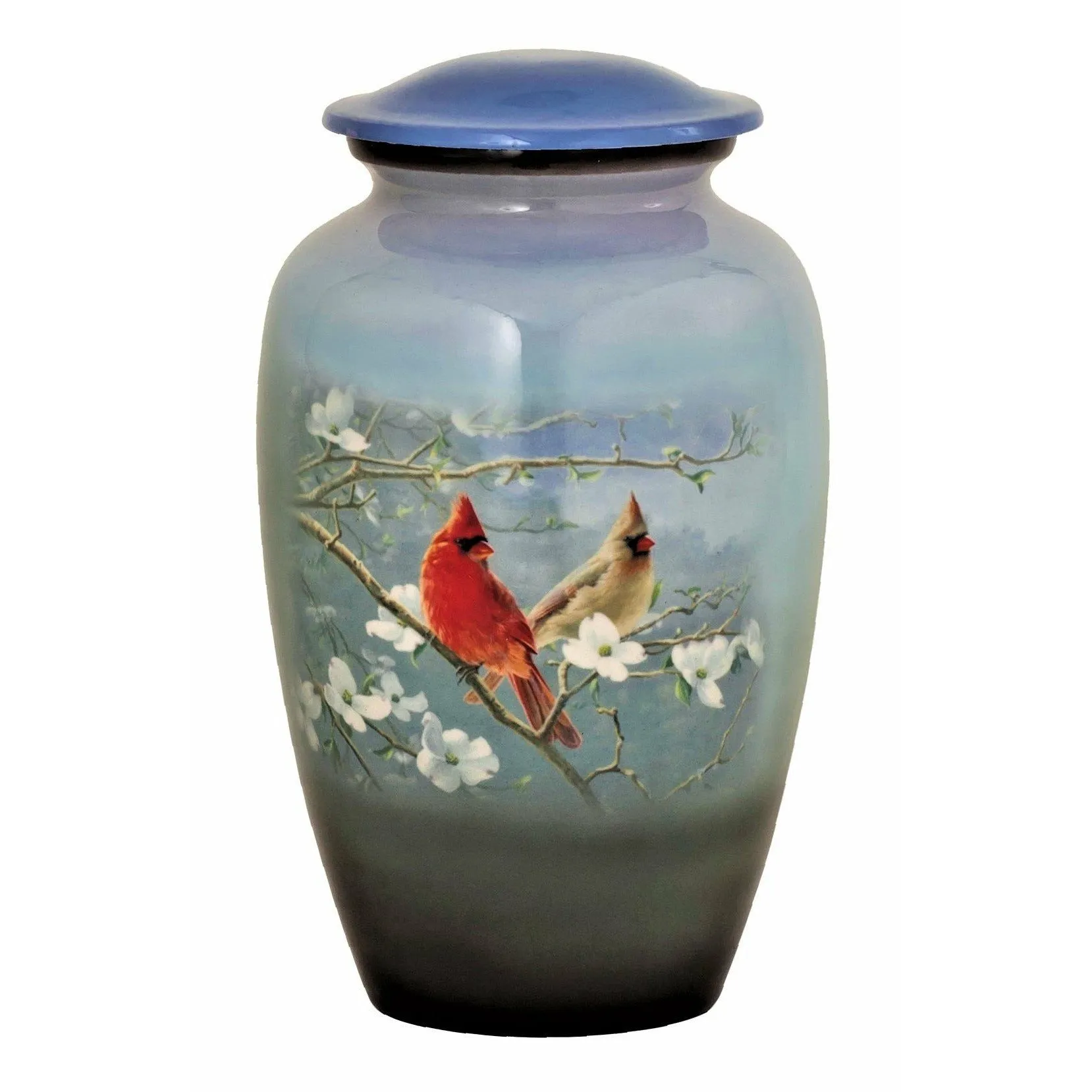Cardinal Couple, Cremation Urn