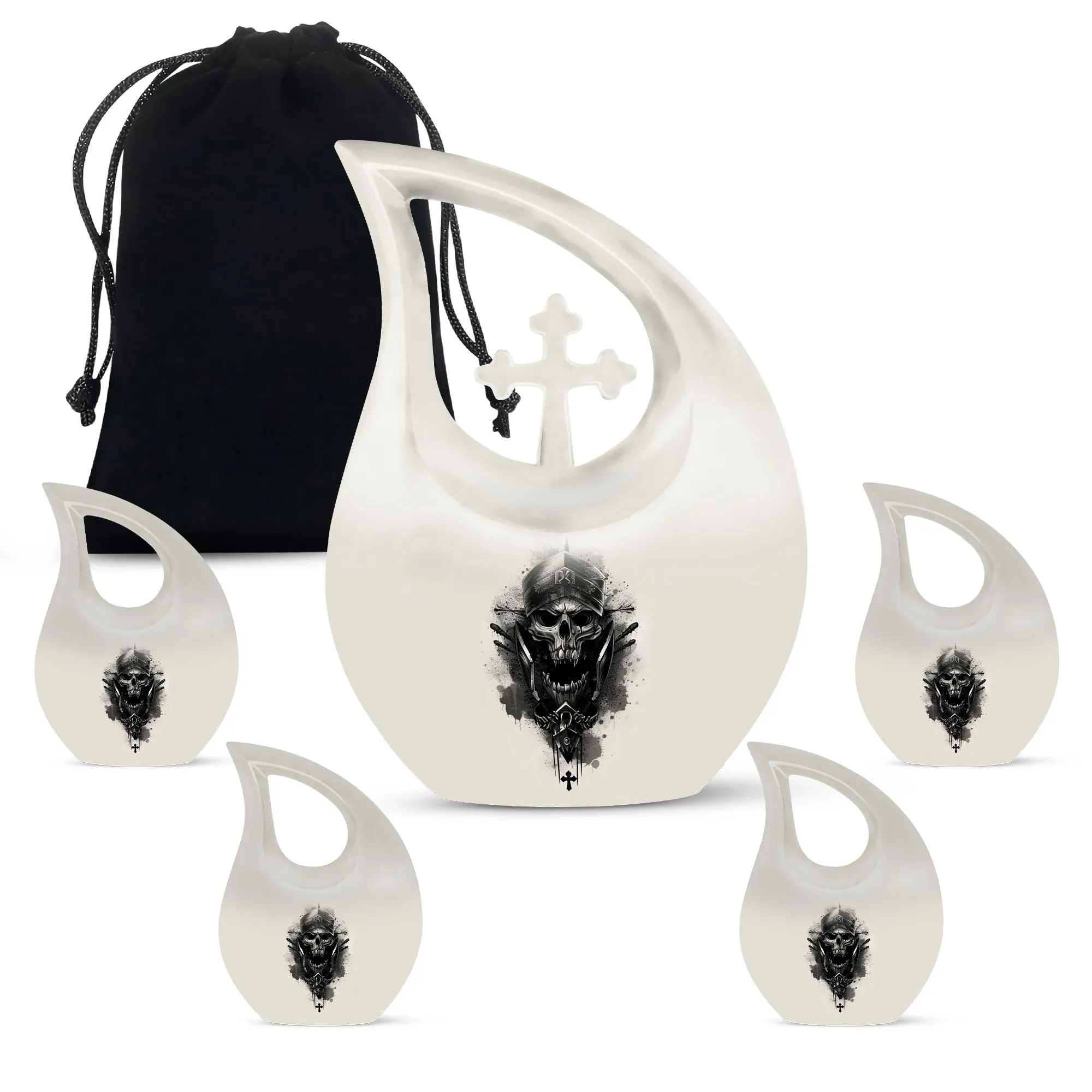 Catholic Blessings Memorial Cremation Urn For Ashes