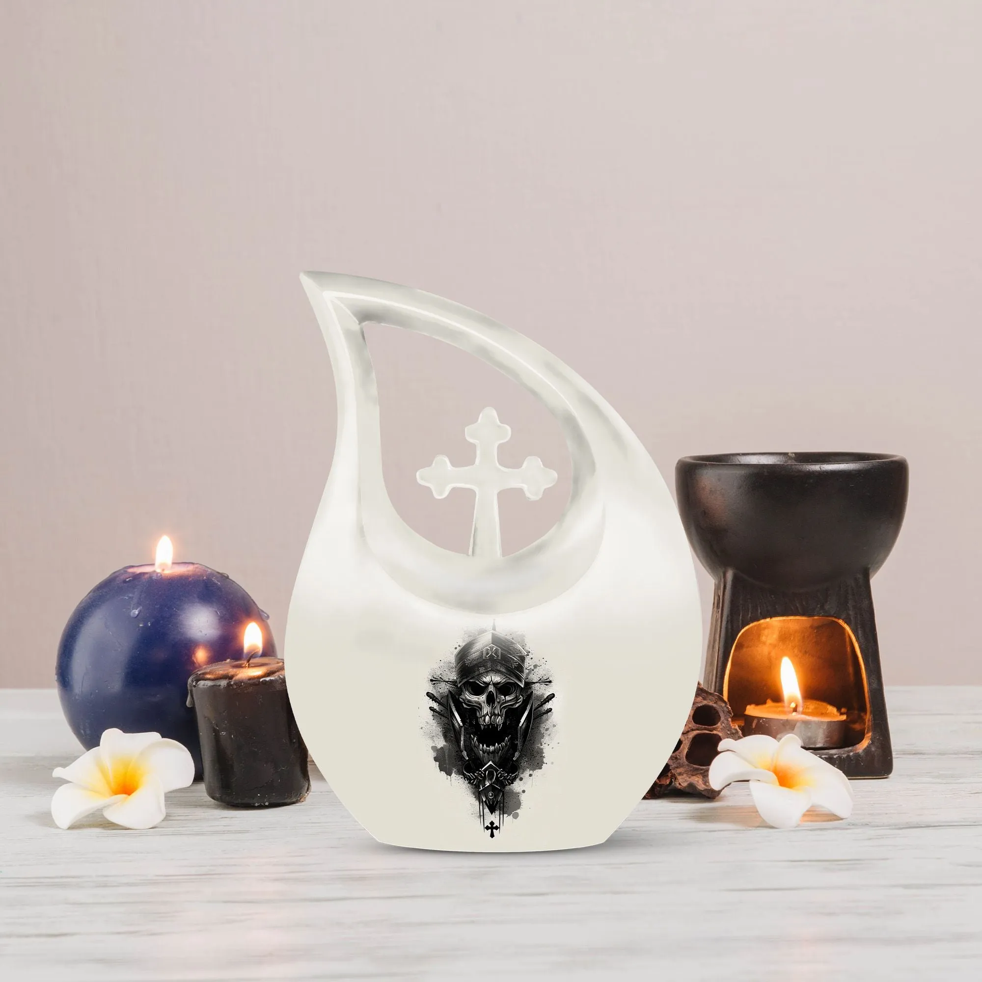 Catholic Blessings Memorial Cremation Urn For Ashes
