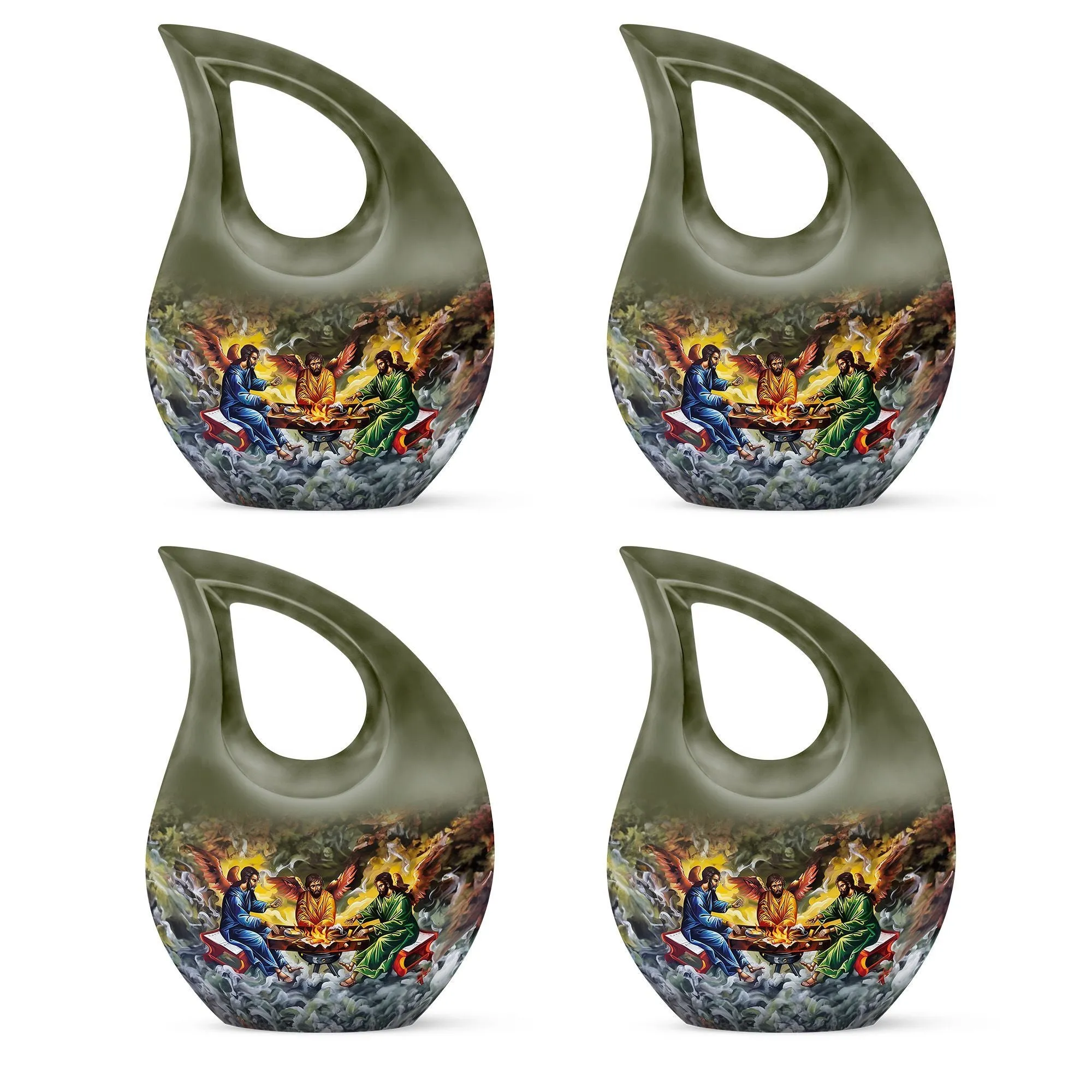 Catholic Commemoration: Luxurious Memorial Urn for Remembrance