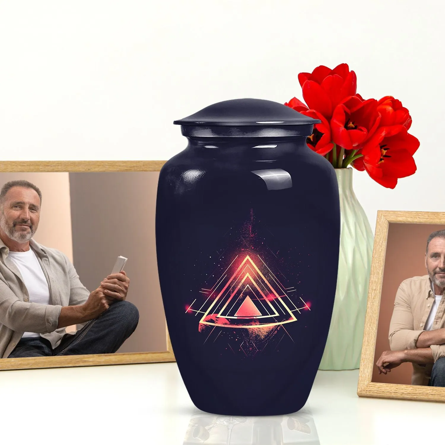 Catholic Cornerstone Cremation Tribute - Keepsake Urn For Ashes