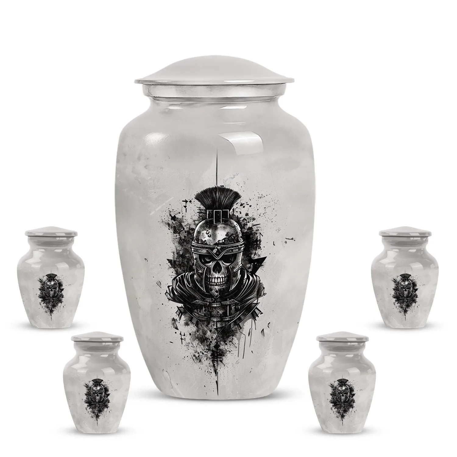 Catholic Urn Solace: Elegant Memorial Urn for Cremation Funerals