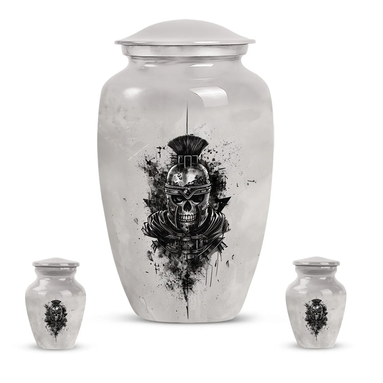 Catholic Urn Solace: Elegant Memorial Urn for Cremation Funerals