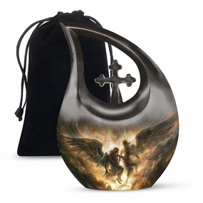Catholic Urn -Perfect Memorials Cremation Urn For Human Ashes