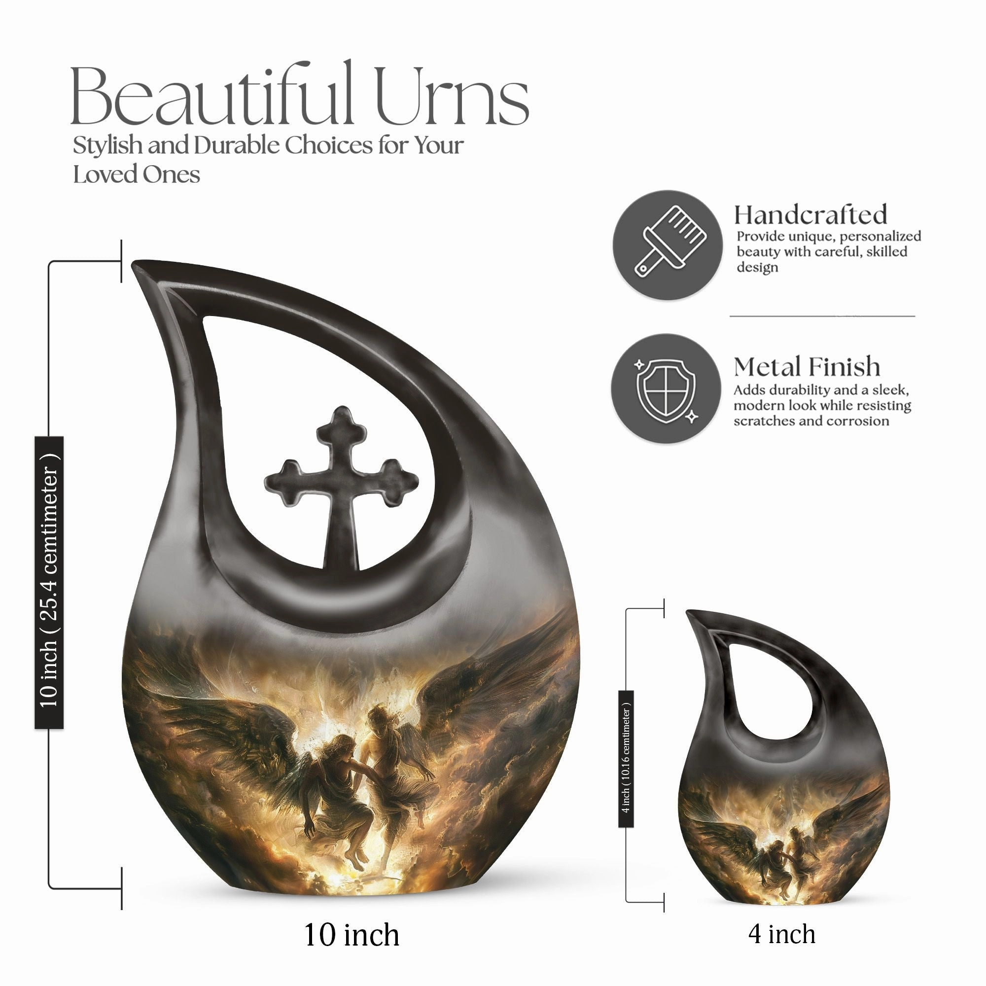 Catholic Urn -Perfect Memorials Cremation Urn For Human Ashes