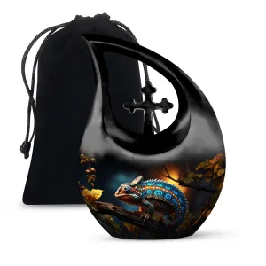Chameleon's Glow Eternal Rest, Majestic Memorial Urn