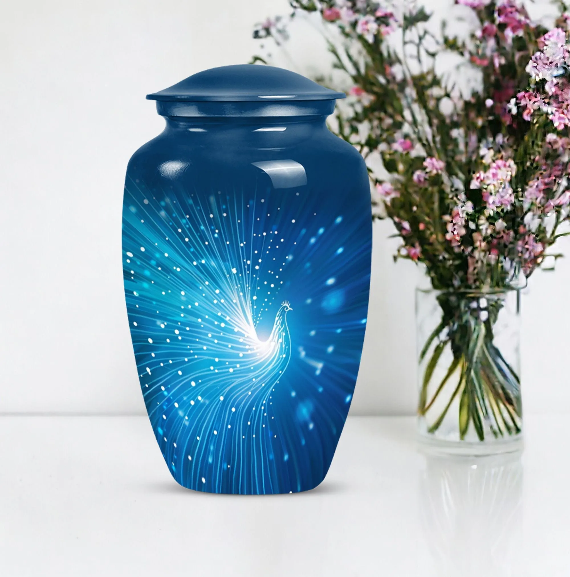 Cherished Clarity Chicken Urn, A Loving Funeral Tribute For Mom