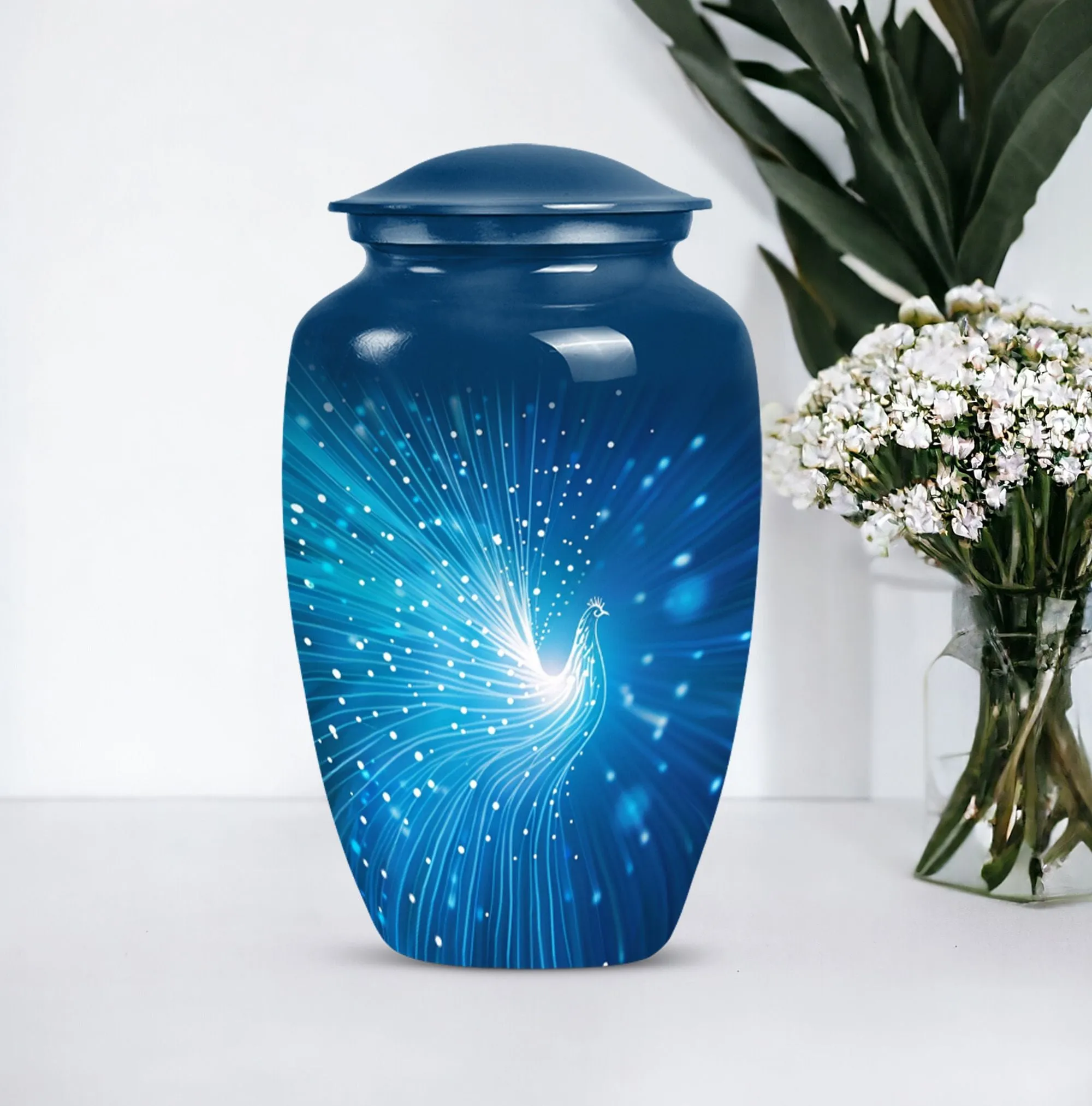 Cherished Clarity Chicken Urn, A Loving Funeral Tribute For Mom