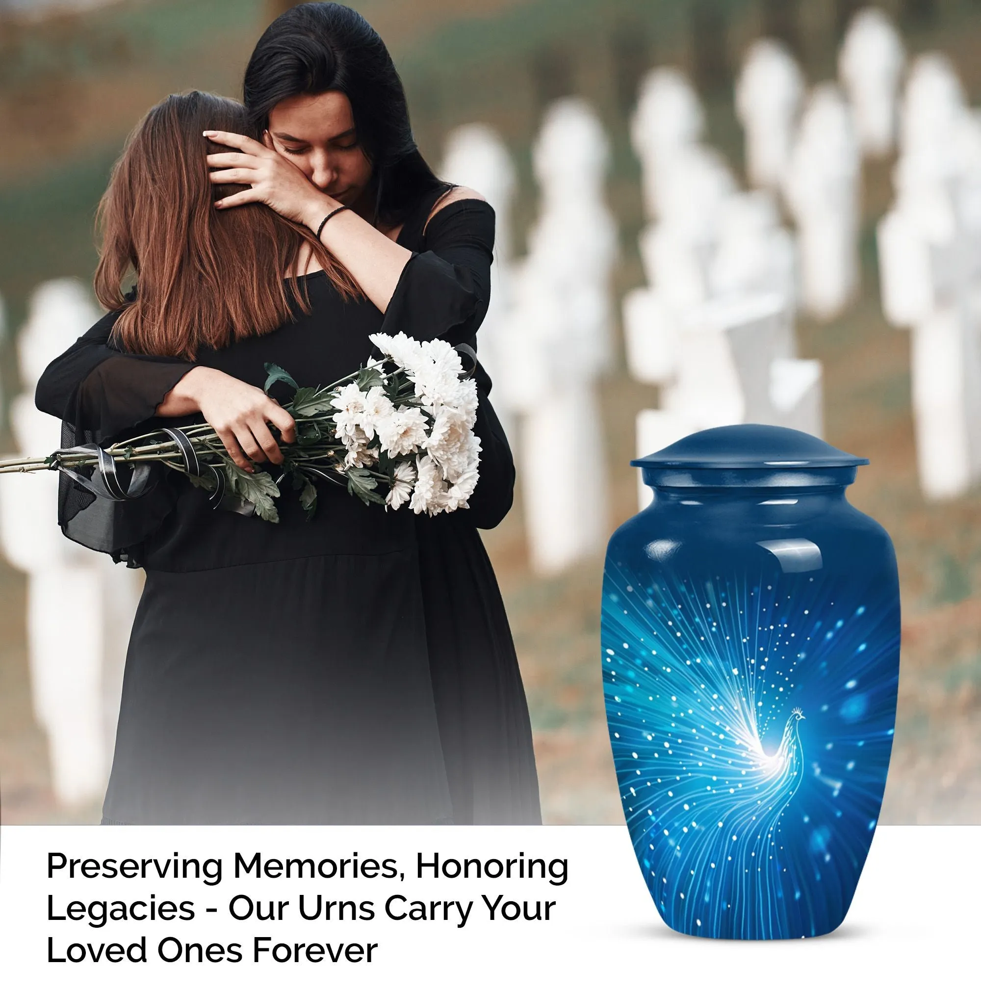 Cherished Clarity Chicken Urn, A Loving Funeral Tribute For Mom