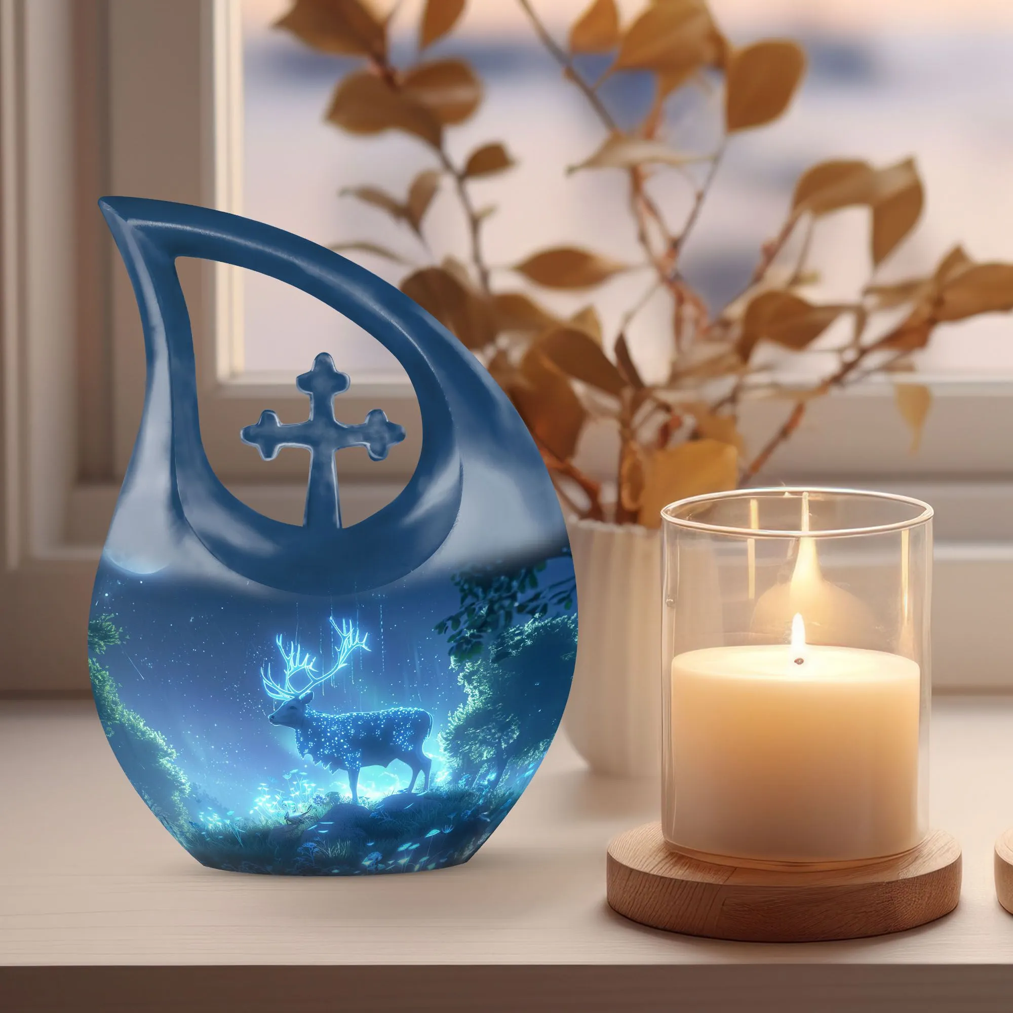 Cherished Memories Deer Urn containers to put human ashes in