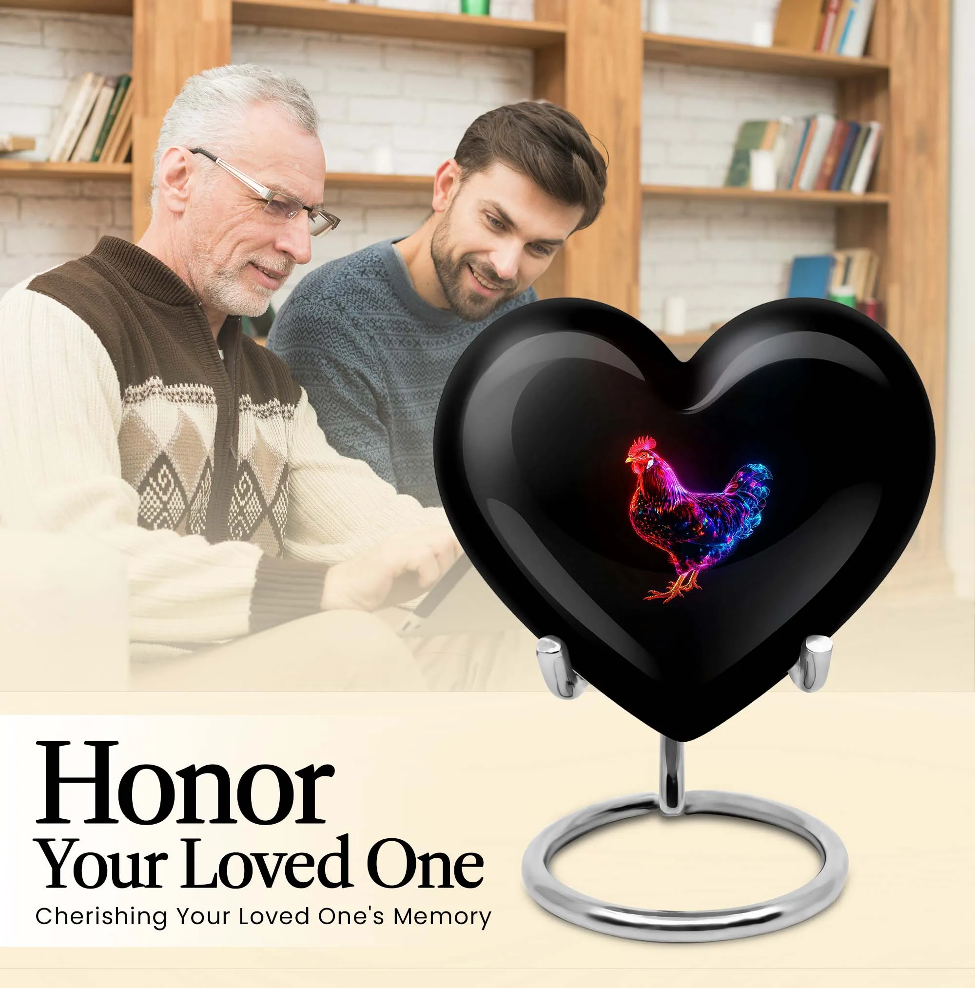 Cherished Remains Chicken Urn: A Loving Memorial Tribute for Dad