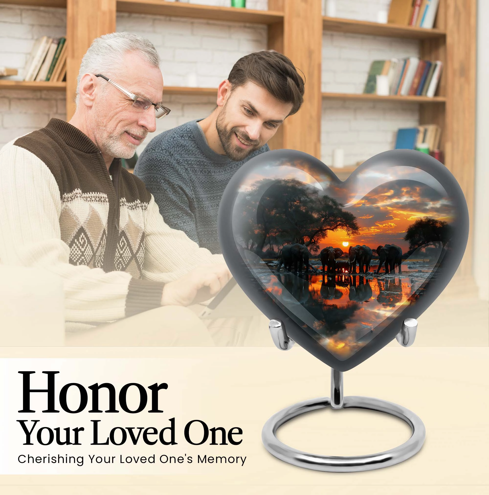 Cherished Memories Elephant Urn - A Unique Tribute to your