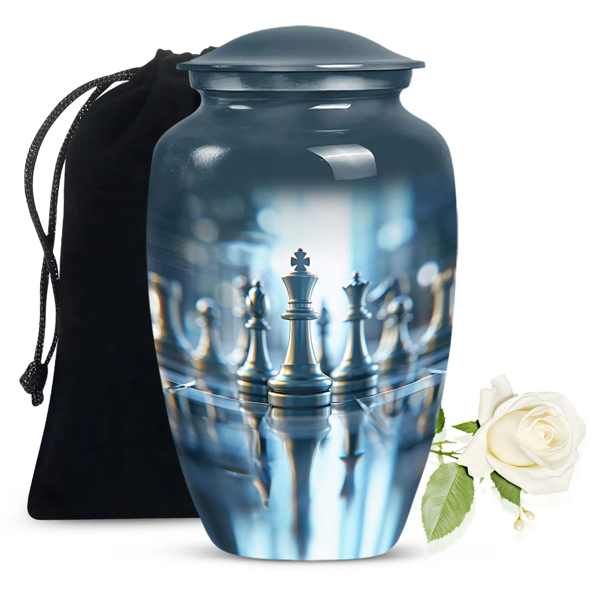 Chess Game Cremation Urn Burial Custom Cremation Container
