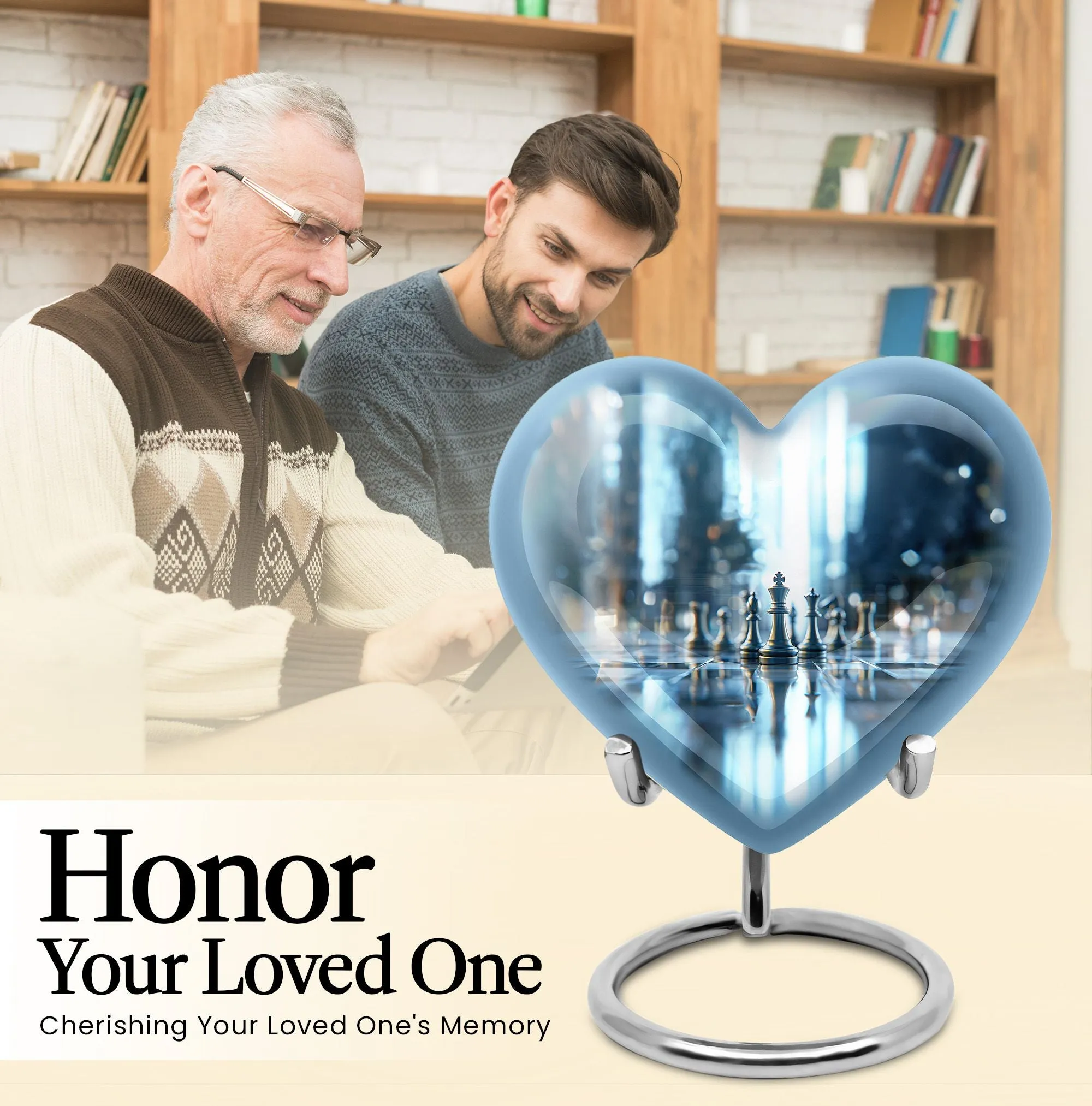 Chess Urn Exquisite Customized Burial Solution