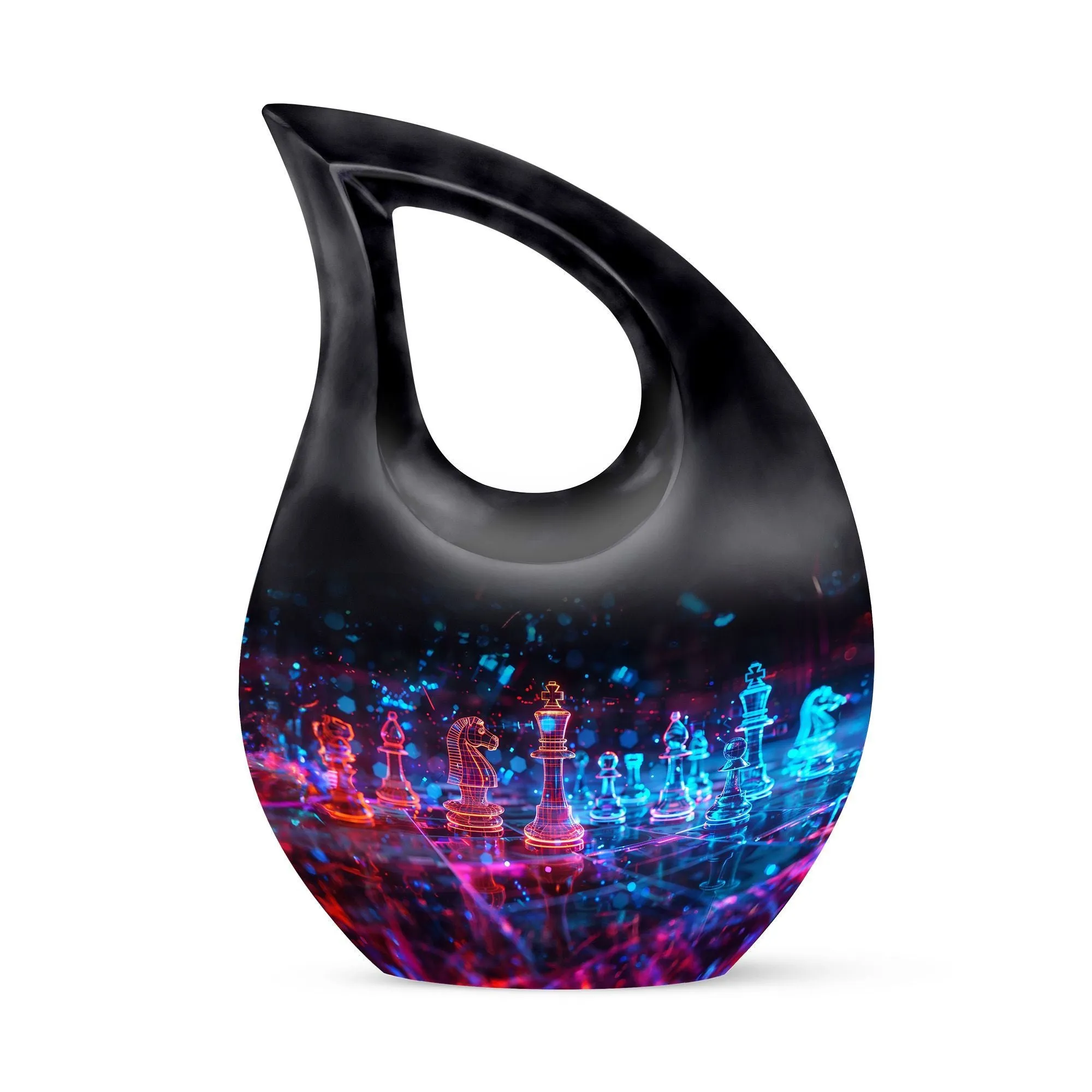 Chess Urn for Ashes - Extra Large Cremation Urn For Human Ashes