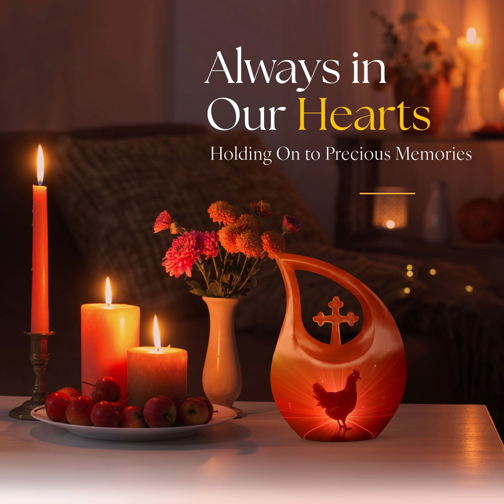 Chicken Urn Love Memorial Beautiful Personalized Urn For Ashes