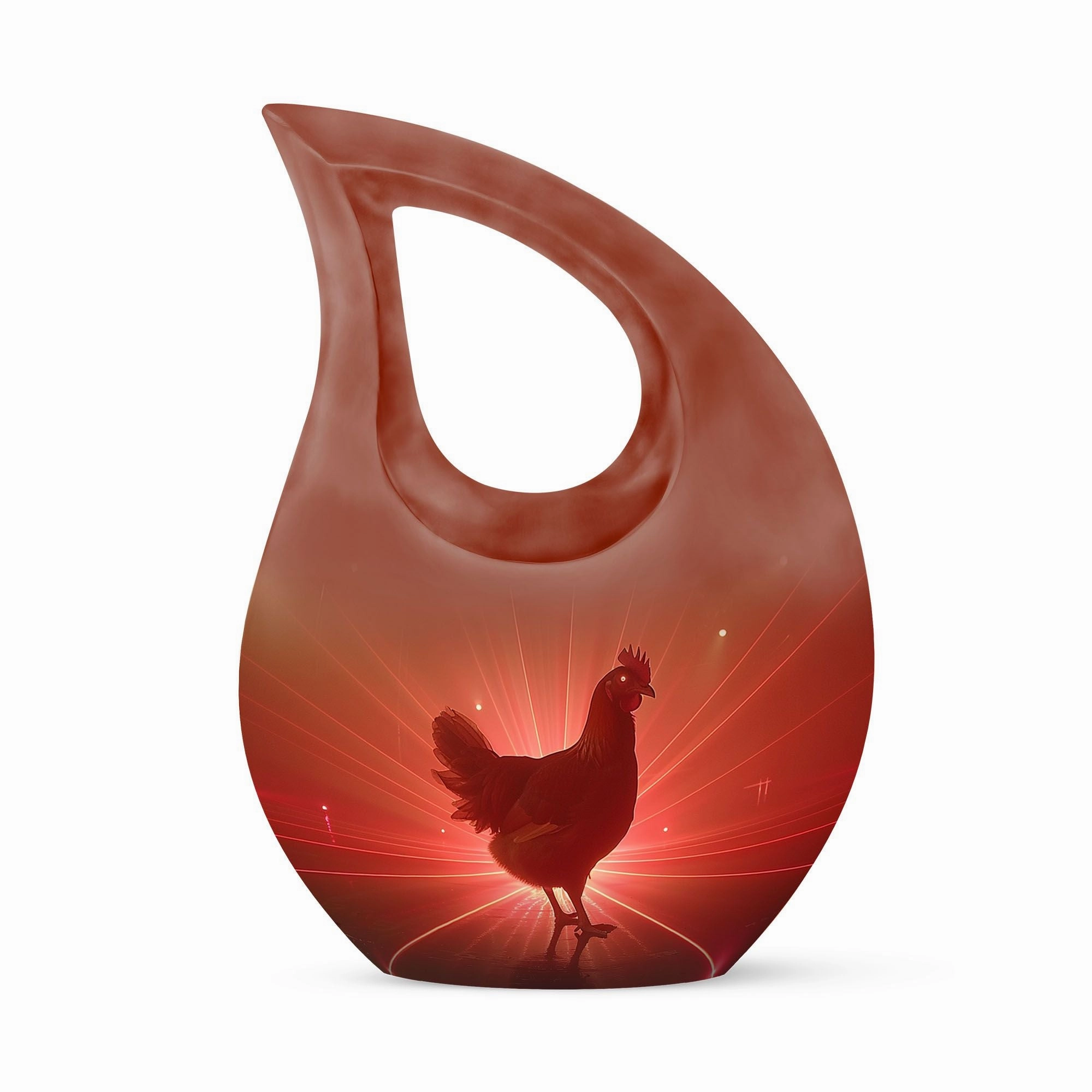 Chicken Urn Love Memorial Beautiful Personalized Urn For Ashes