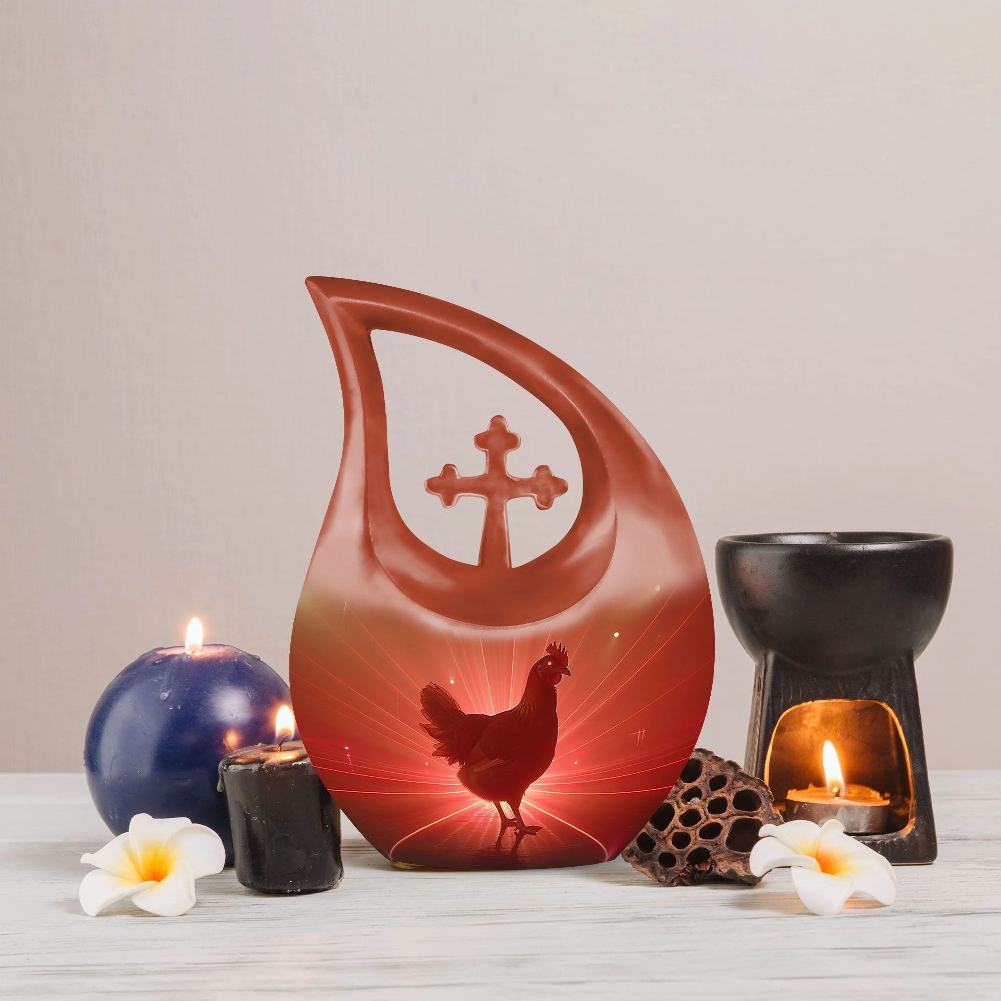 Chicken Urn Love Memorial Beautiful Personalized Urn For Ashes