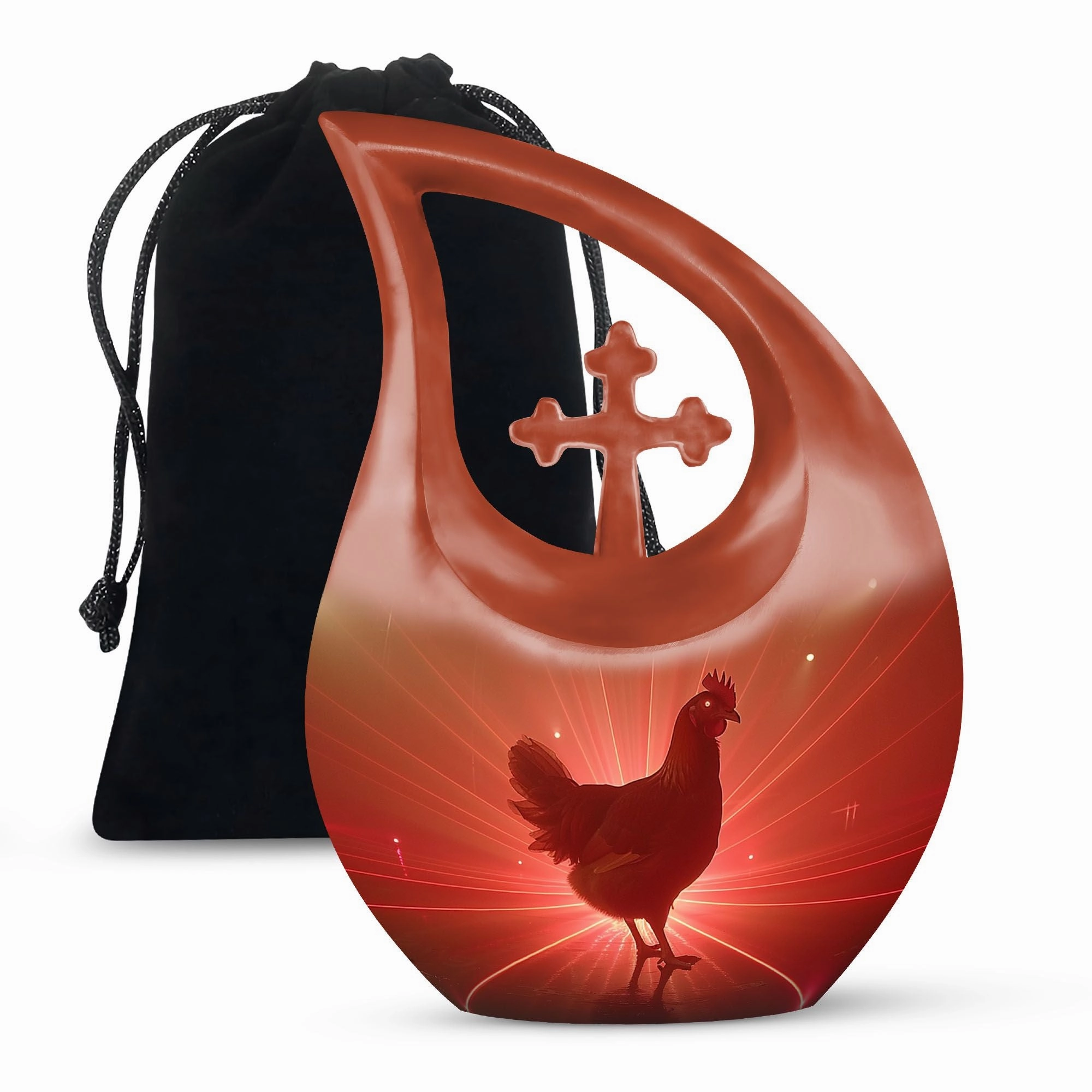 Chicken Urn Love Memorial Beautiful Personalized Urn For Ashes