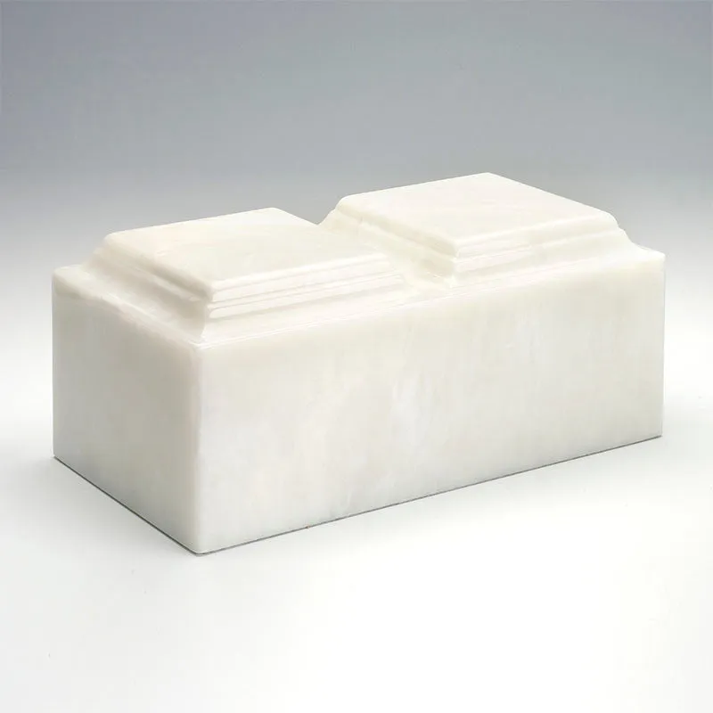 Classic Cultured Onyx Urn in Pearl