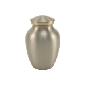 Classic Pewter Cremation Pet Urn in Extra Small