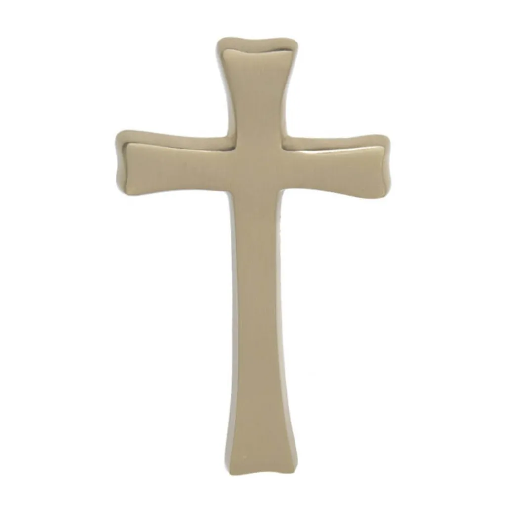 CLEARANCE - Brass Applique -BC-B - Brass Cross
