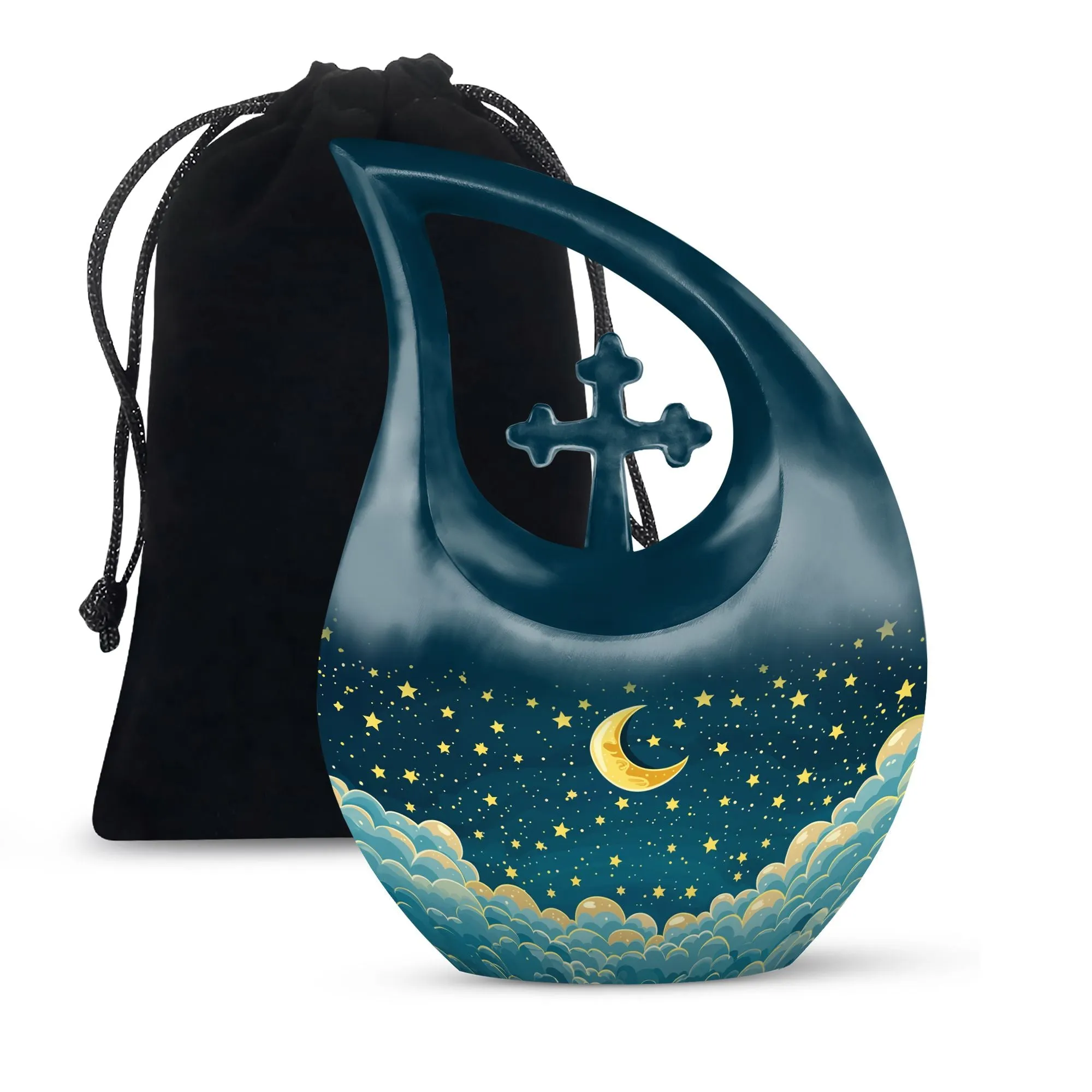 Clouds Urn Expanse - Memorial Keepsake Urn for Remembering
