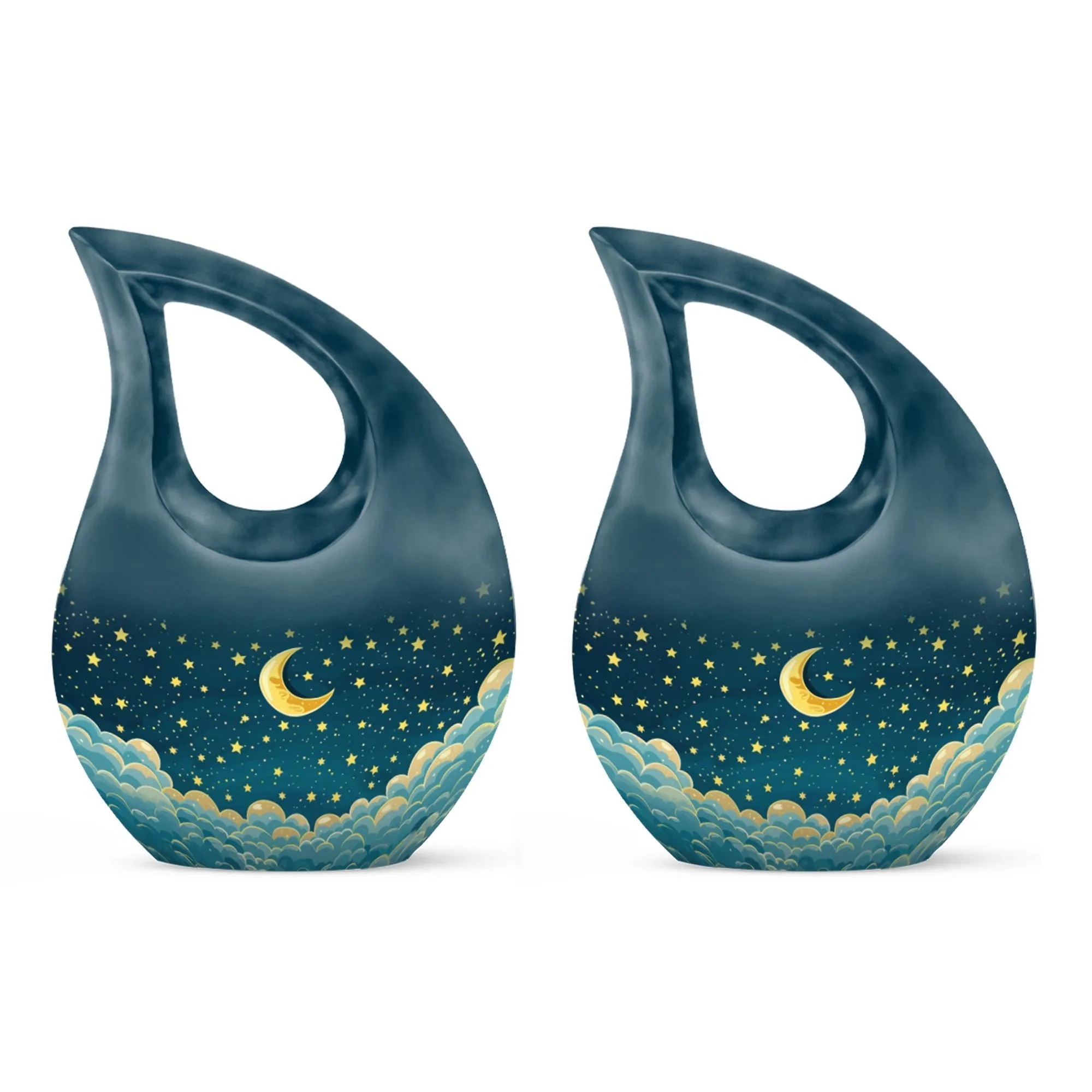 Clouds Urn Expanse - Memorial Keepsake Urn for Remembering