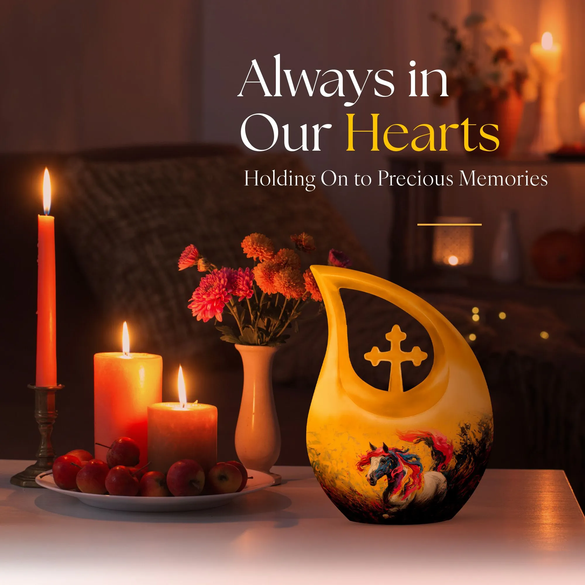 Colorful Essence Urn , Small Containers For Cremated Ashes