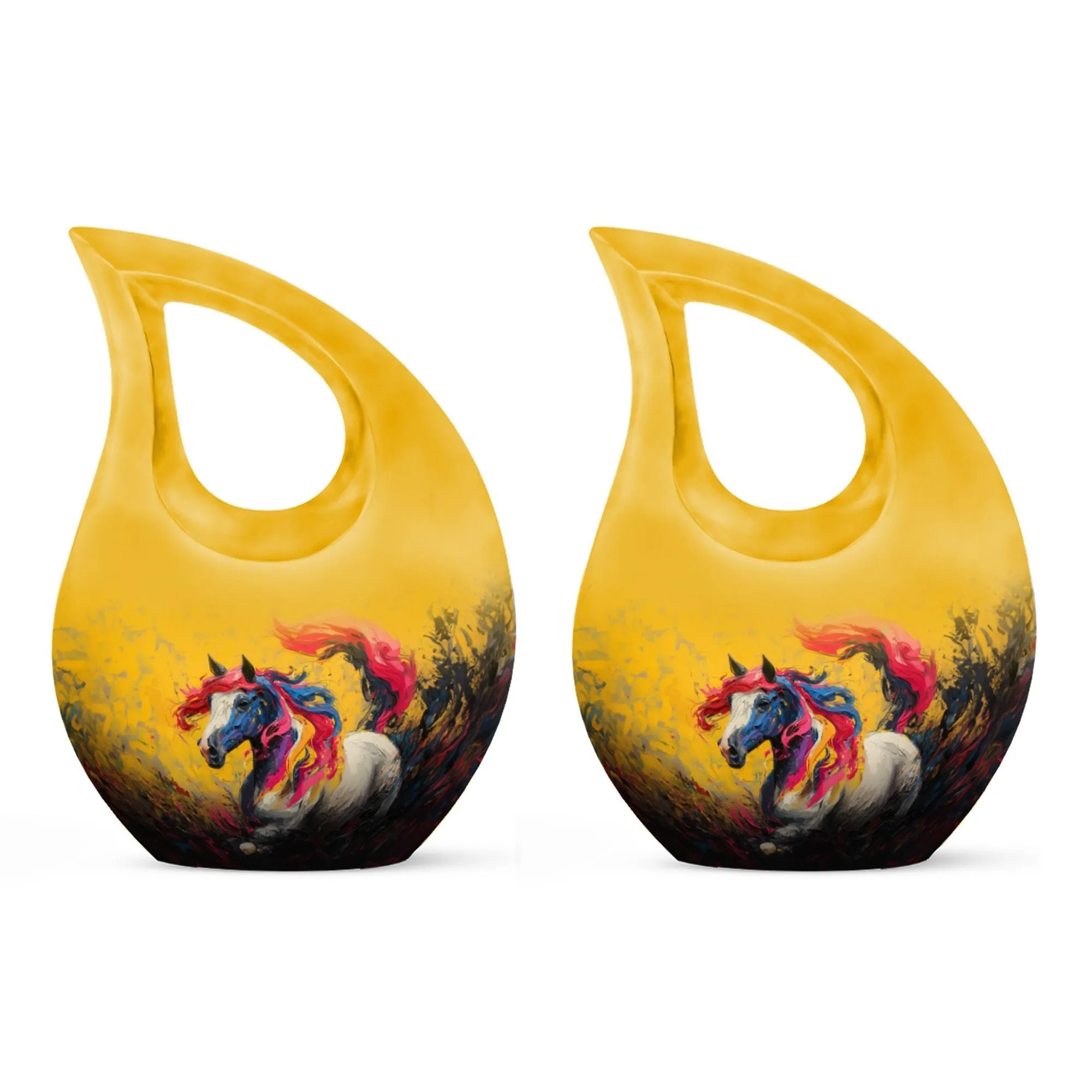Colorful Essence Urn , Small Containers For Cremated Ashes