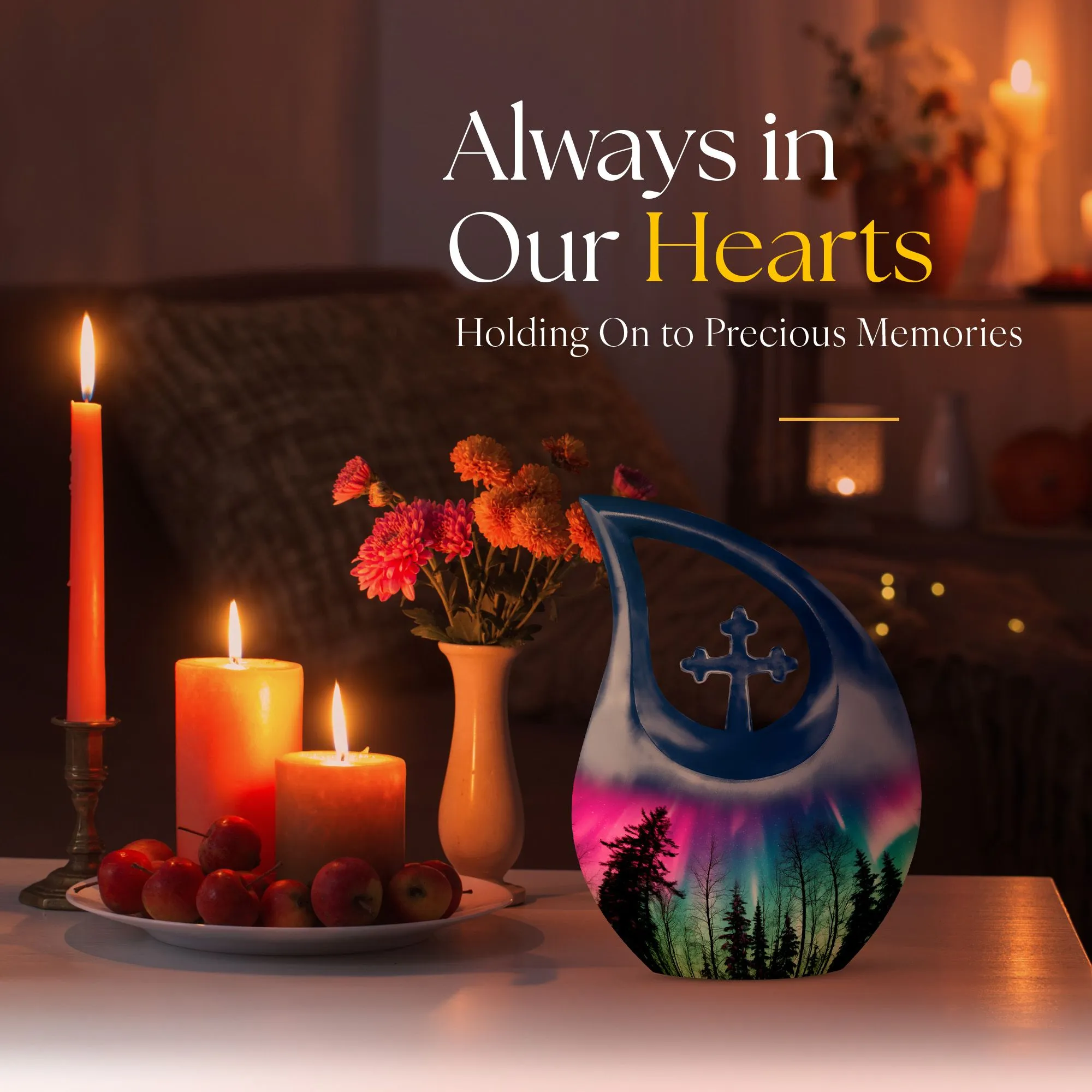 Commemorative Urn : Cremation Urn For Human Ashes