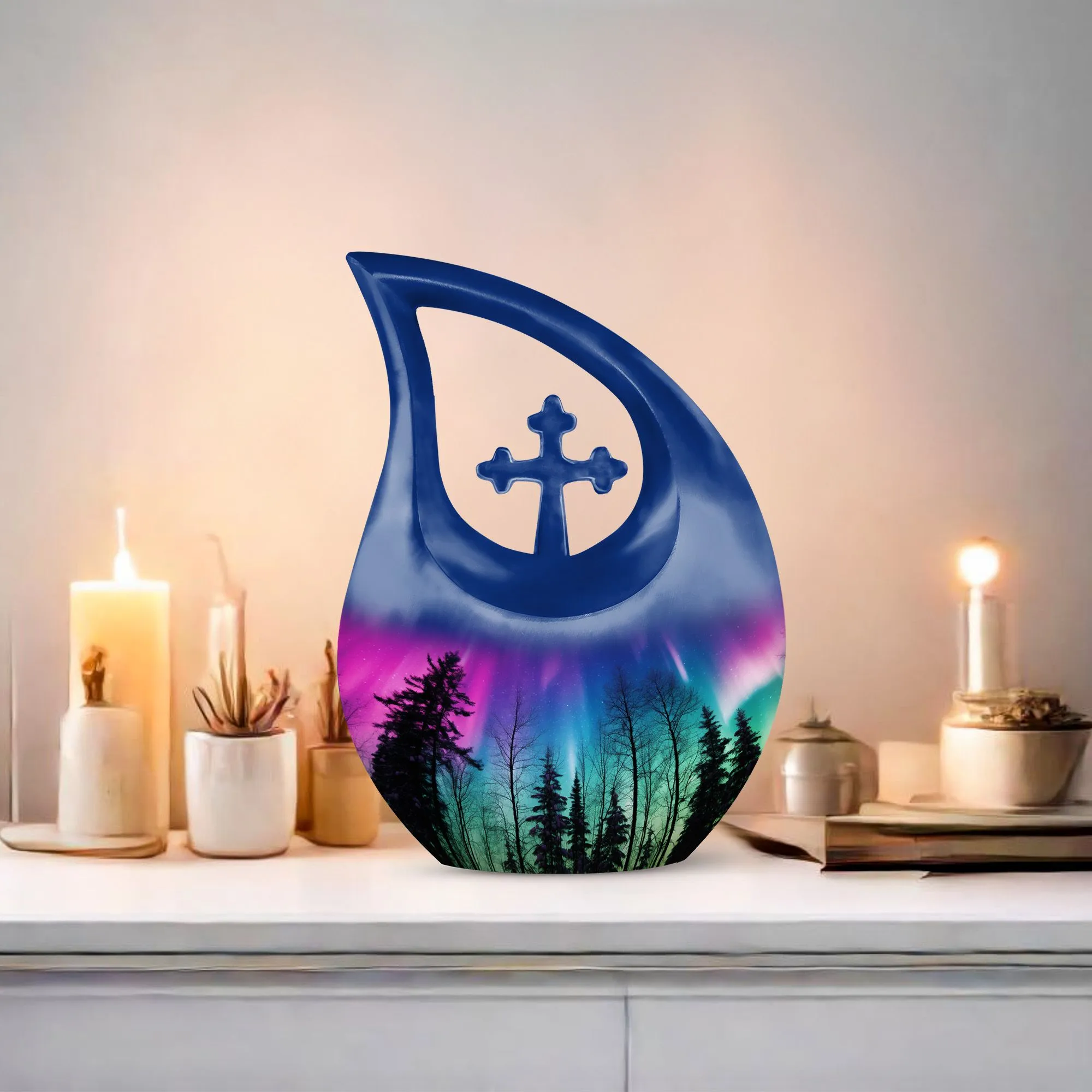 Commemorative Urn : Cremation Urn For Human Ashes