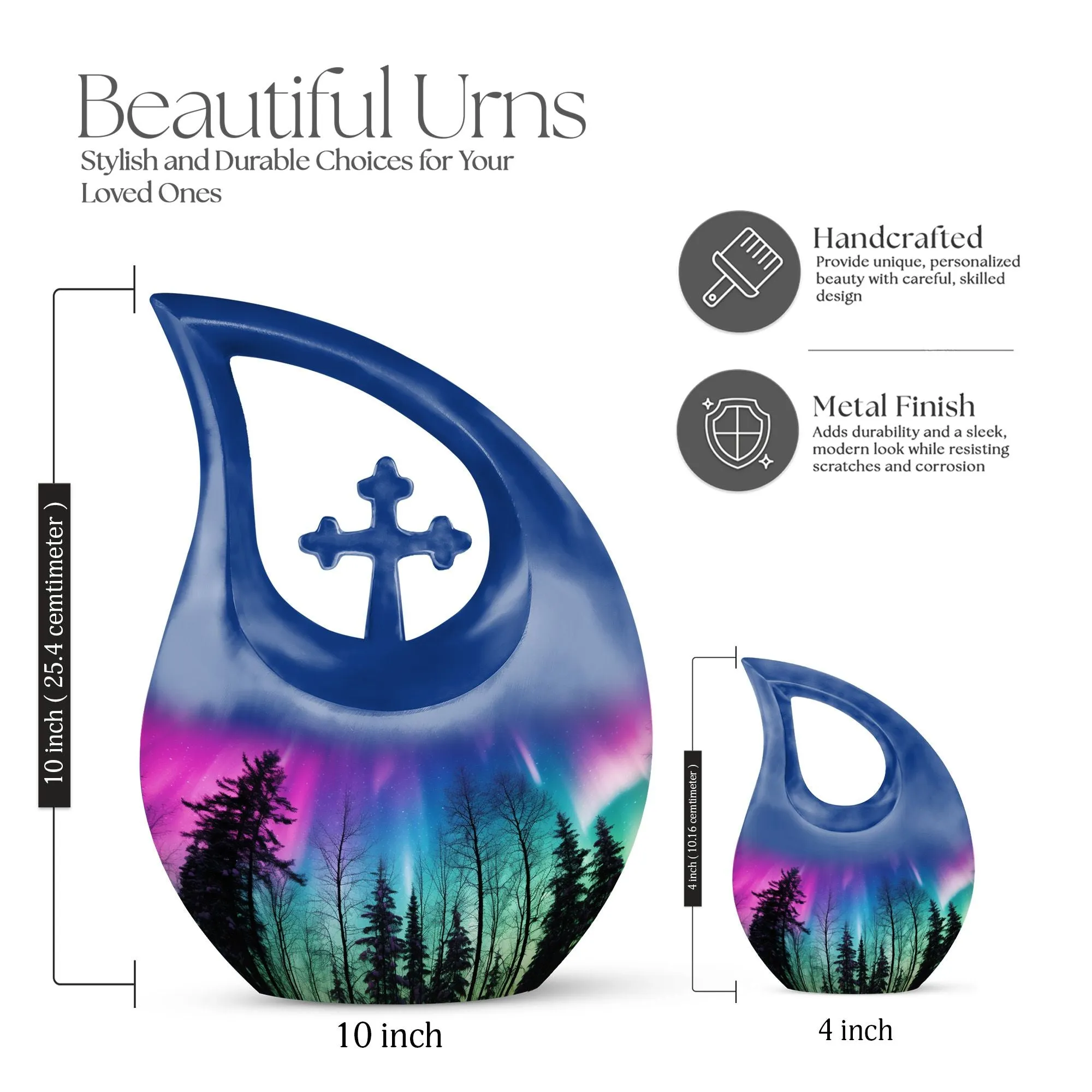 Commemorative Urn : Cremation Urn For Human Ashes