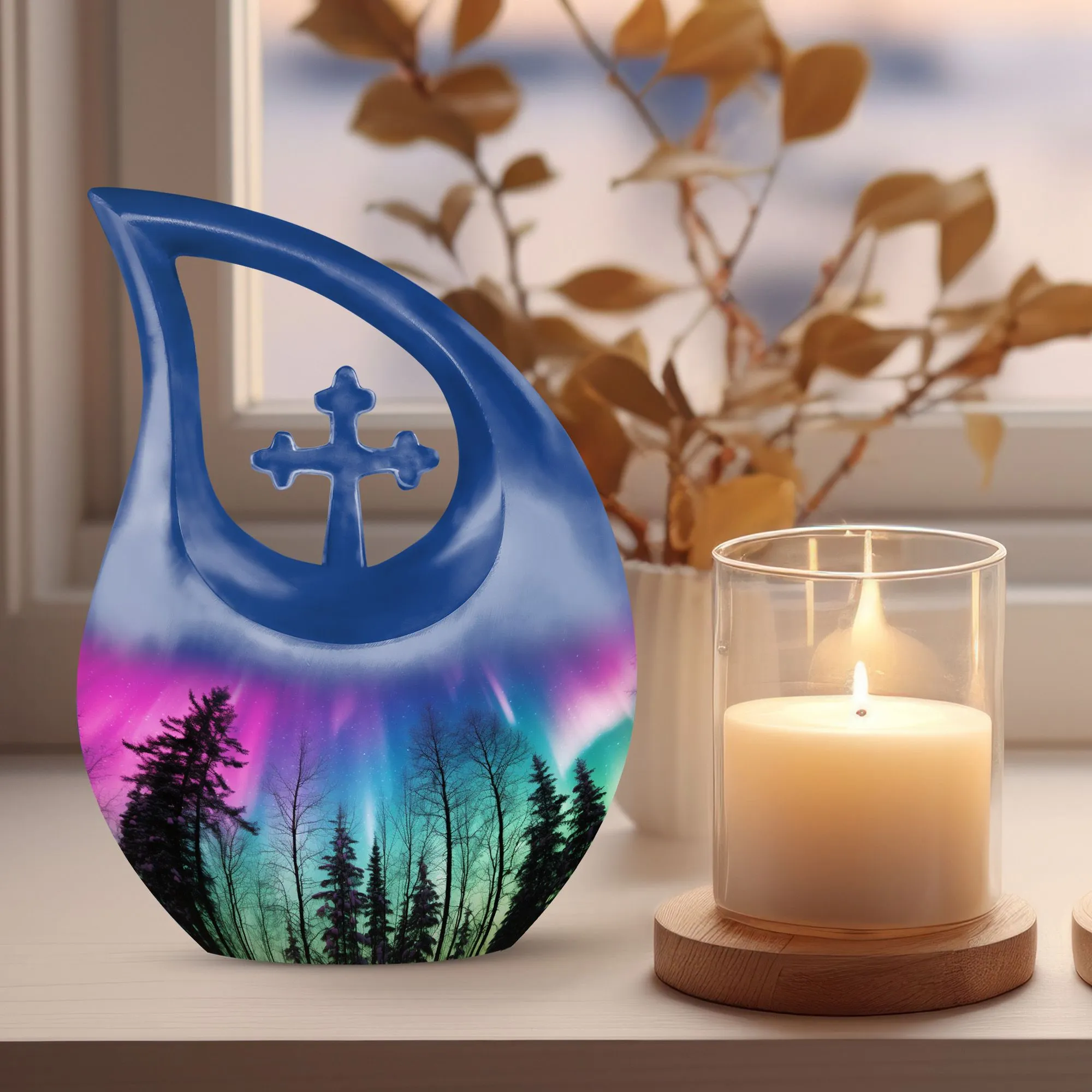 Commemorative Urn : Cremation Urn For Human Ashes