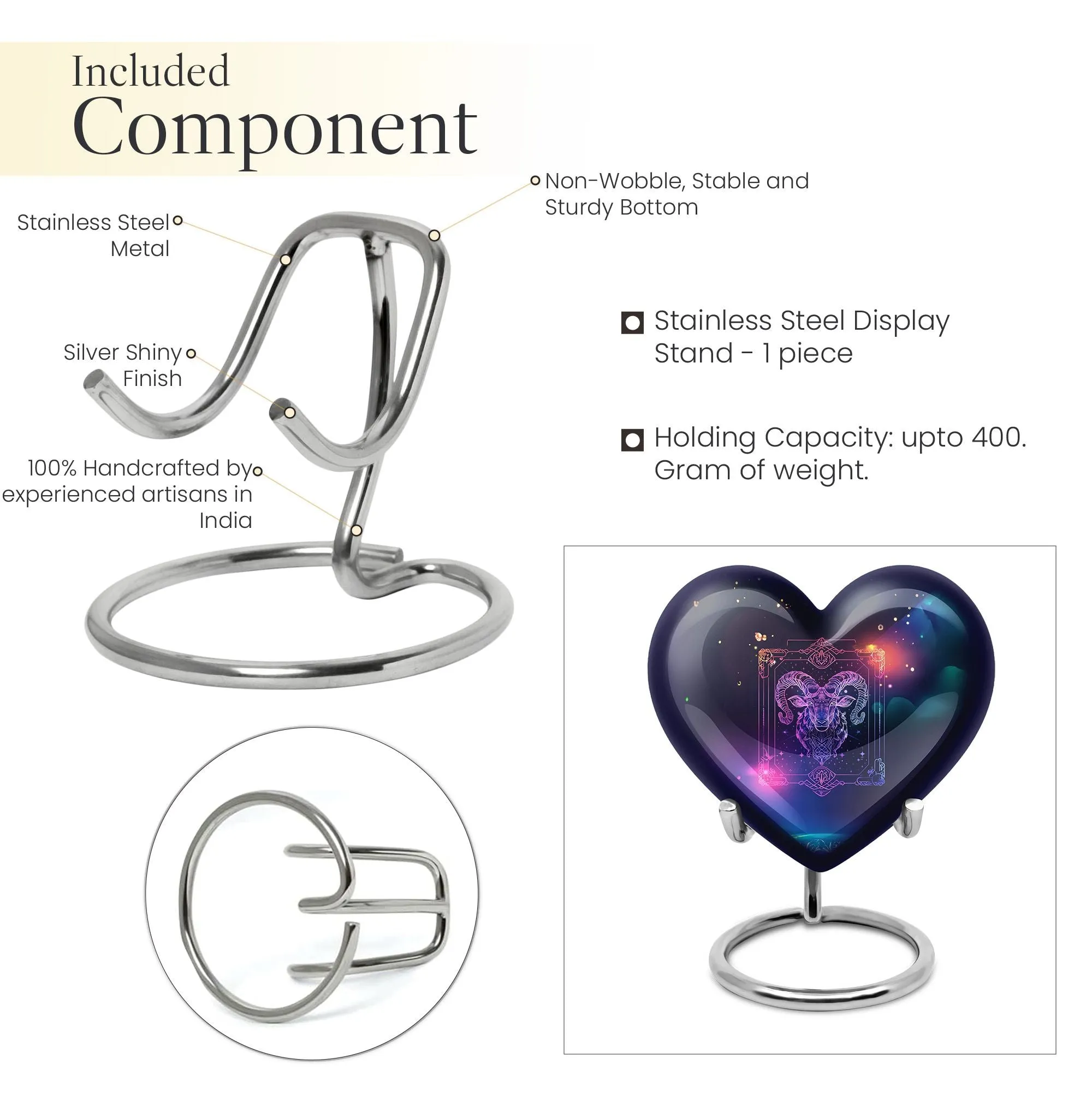 Constellation Zodiac Cremation Urn: Ashes Keeping Elegance