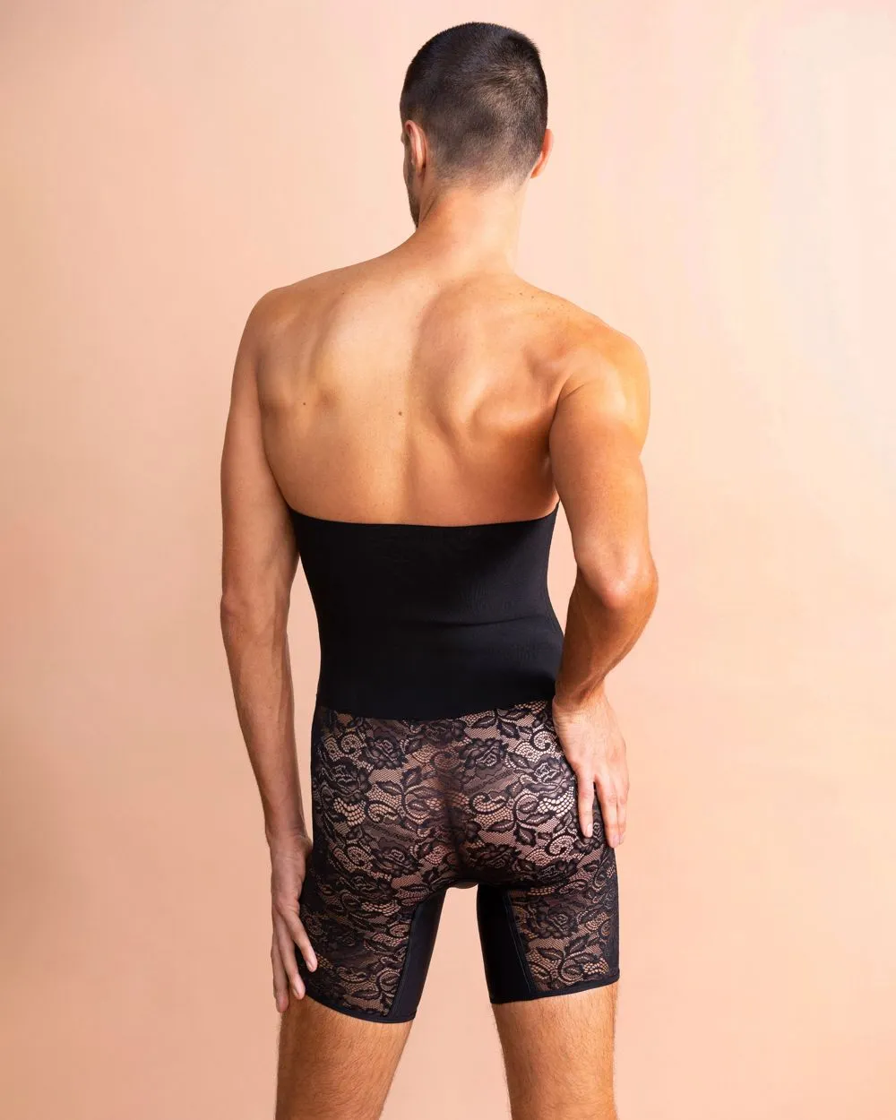 Core Lace High Waist Midway Brief