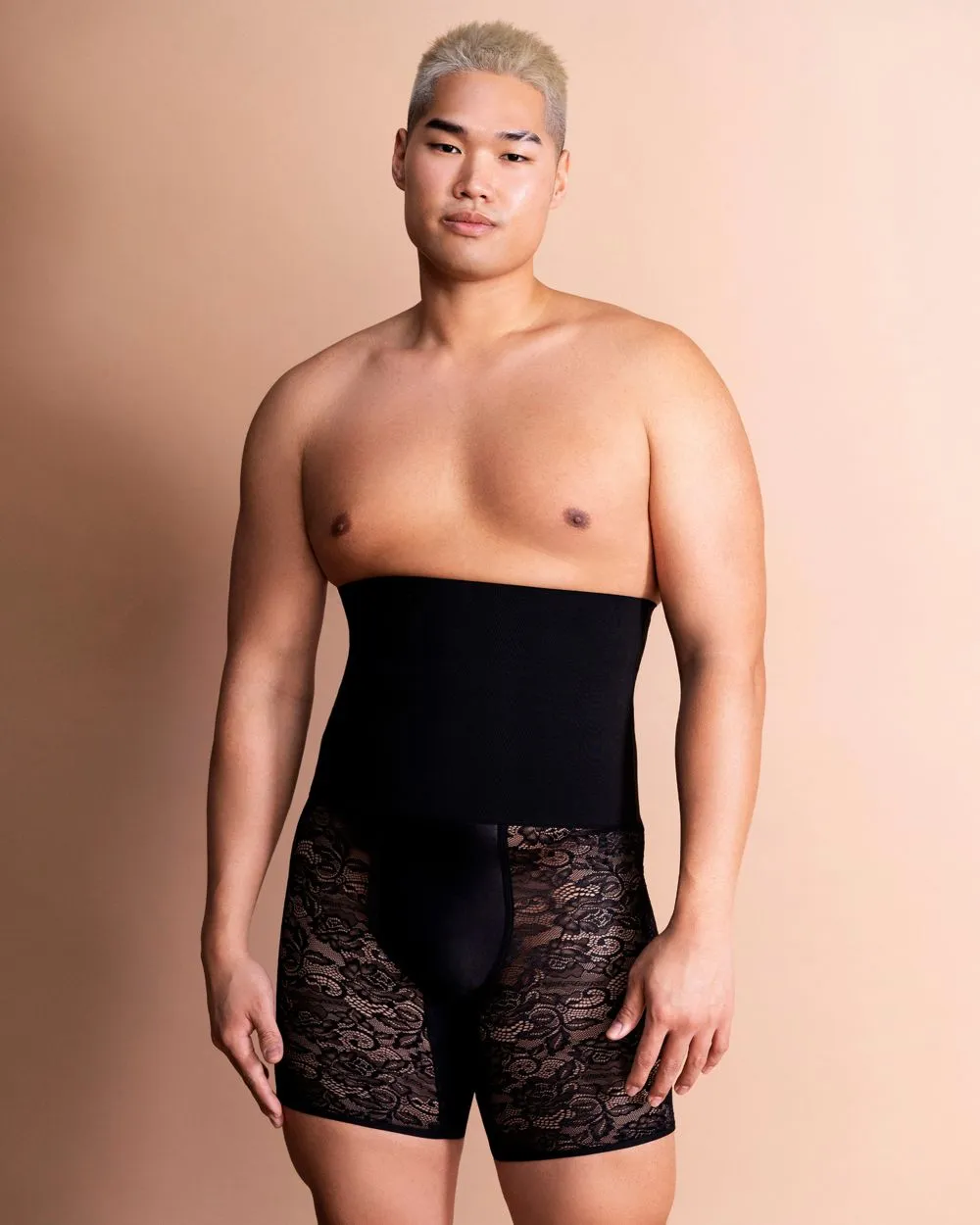 Core Lace High Waist Midway Brief