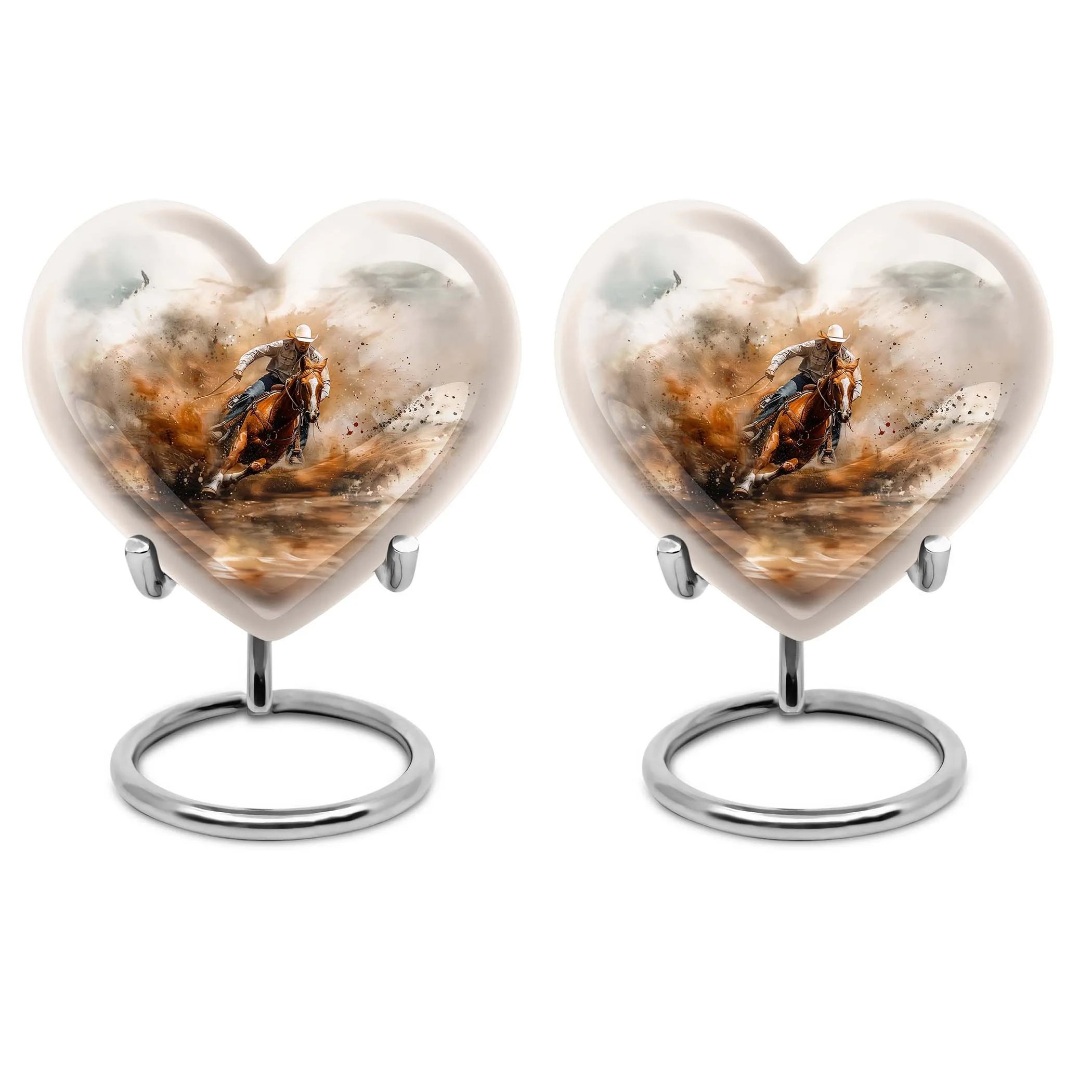 Cowboy Cremation Ash Urns For Humans Memorial & Funeral Urn