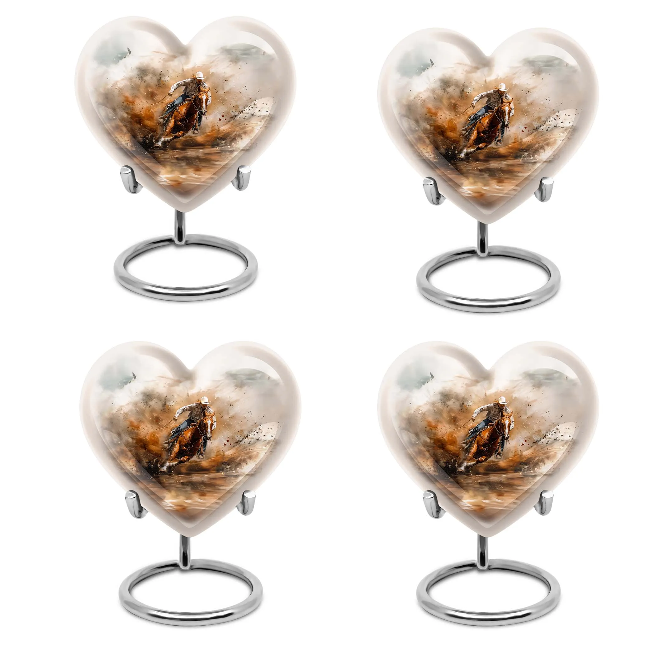 Cowboy Cremation Ash Urns For Humans Memorial & Funeral Urn