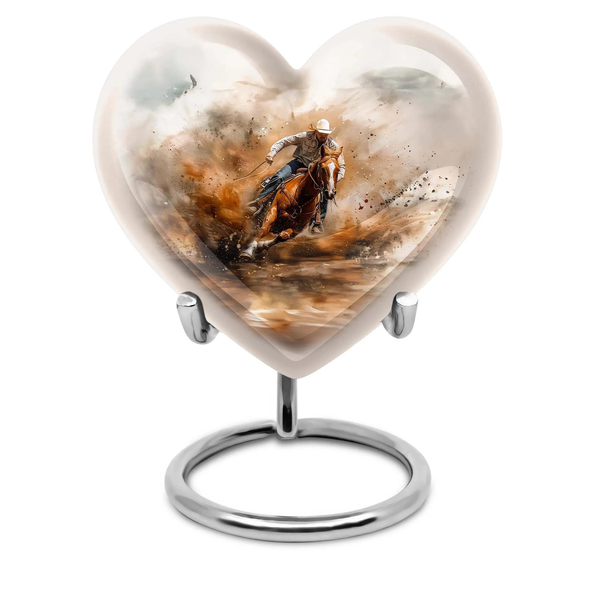 Cowboy Cremation Ash Urns For Humans Memorial & Funeral Urn