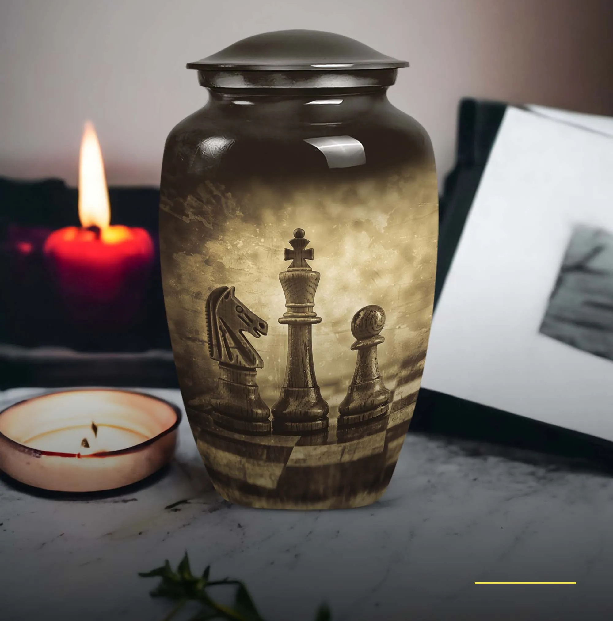 Cremation Urn for Adult Males Ashes - Urn for Adult