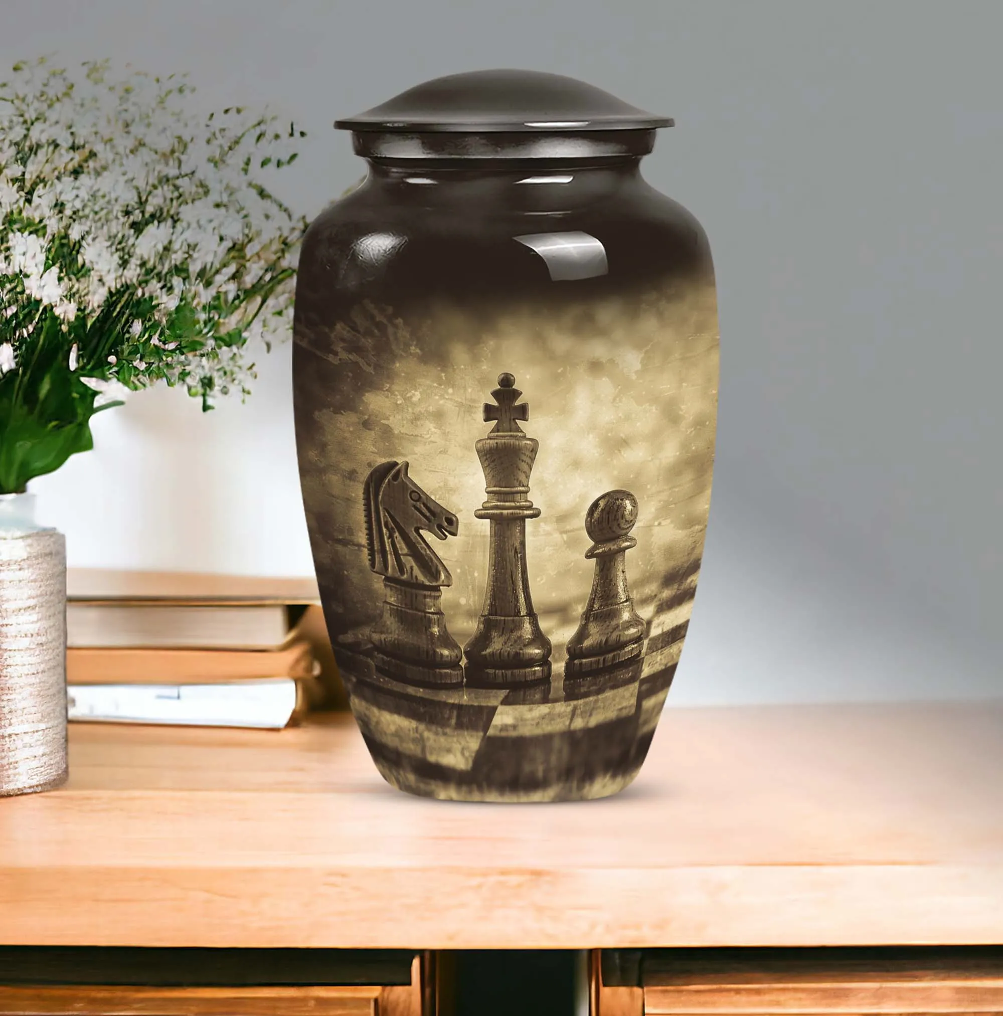Cremation Urn for Adult Males Ashes - Urn for Adult