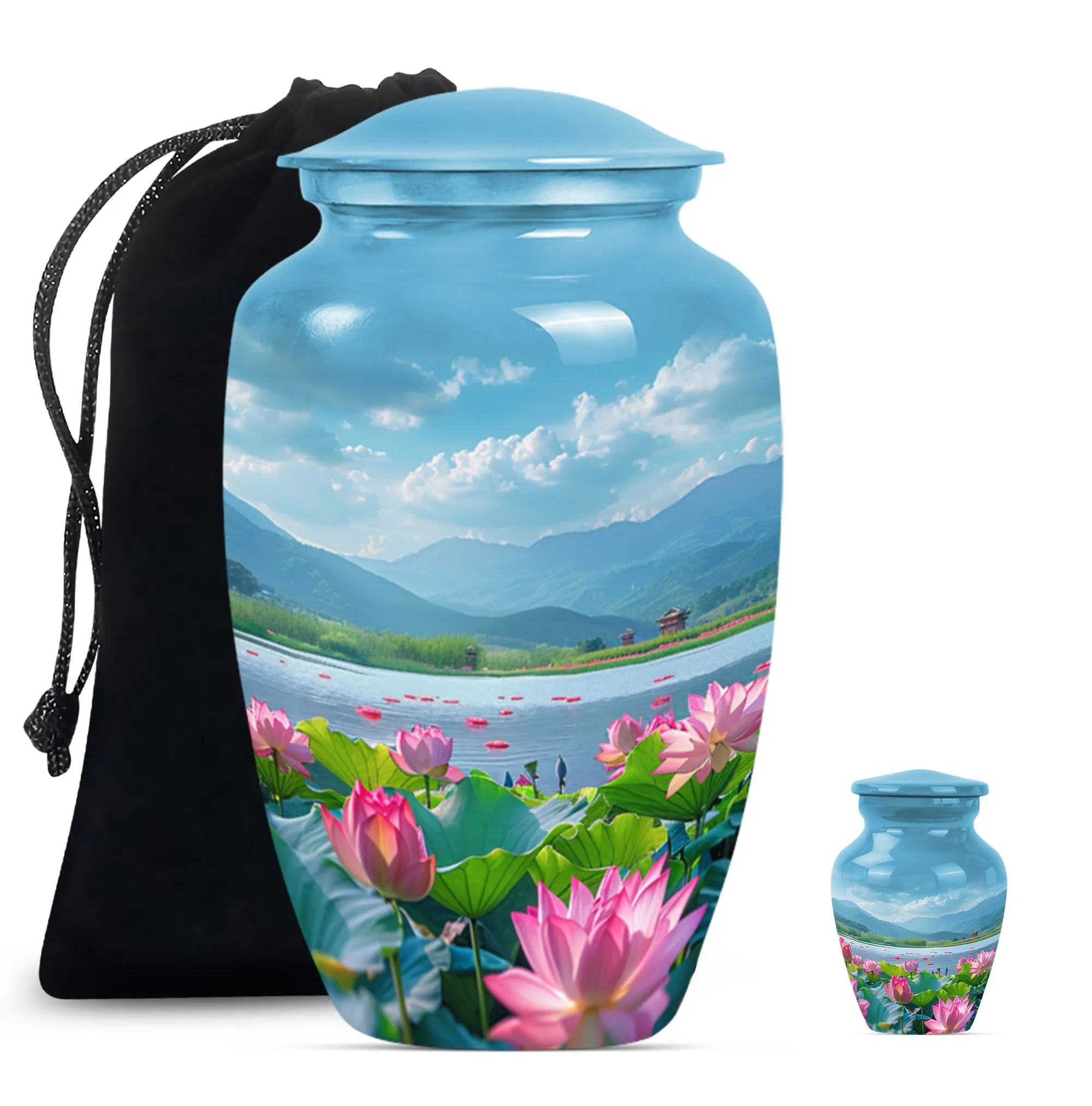 Cremation Urn for Honoring Adult Male's Final Journey