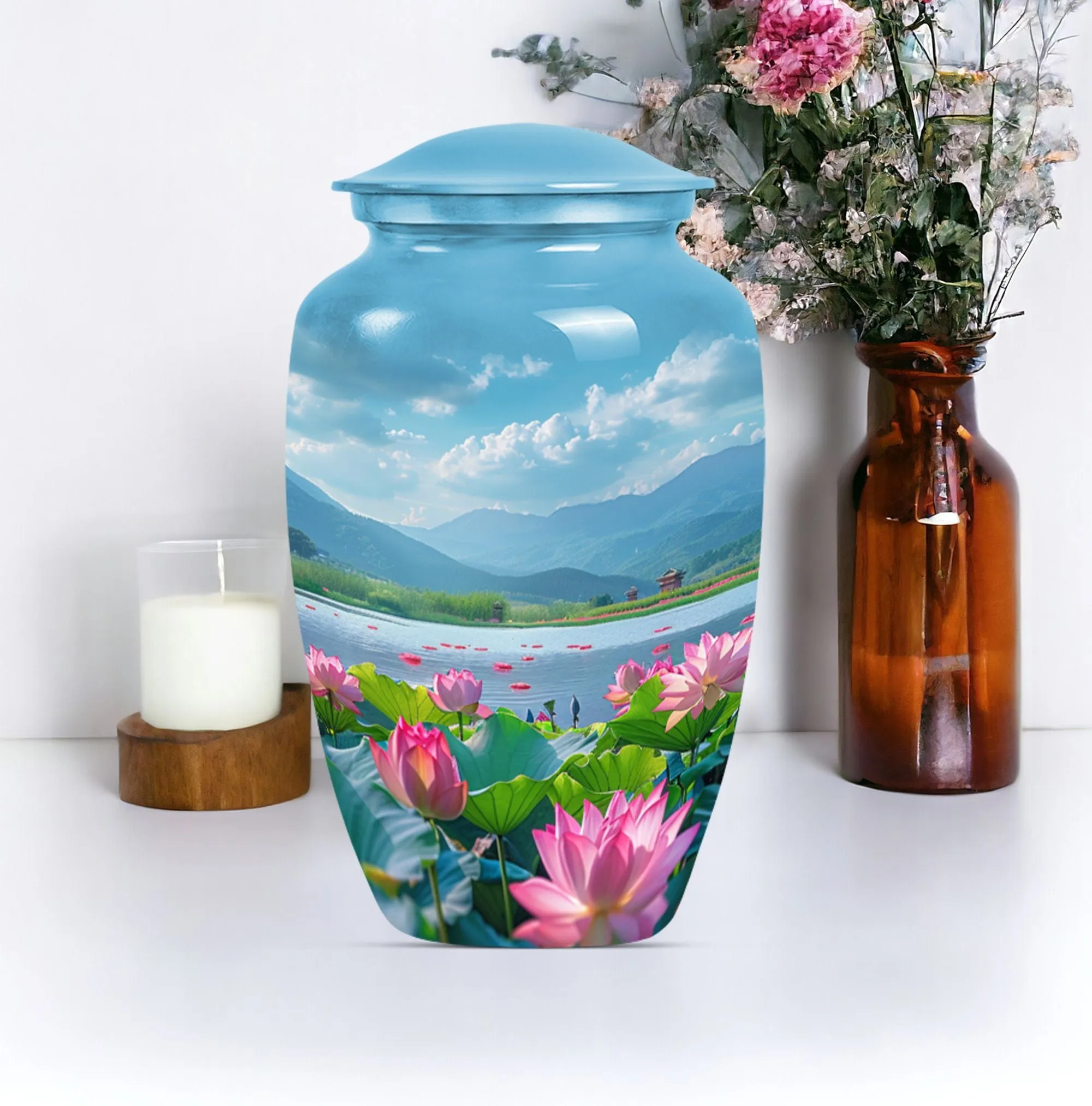 Cremation Urn for Honoring Adult Male's Final Journey