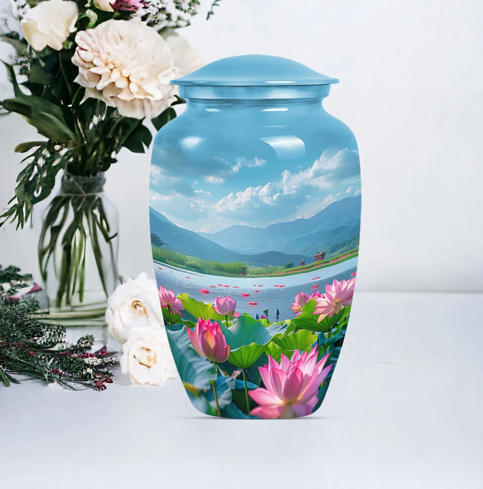 Cremation Urn for Honoring Adult Male's Final Journey