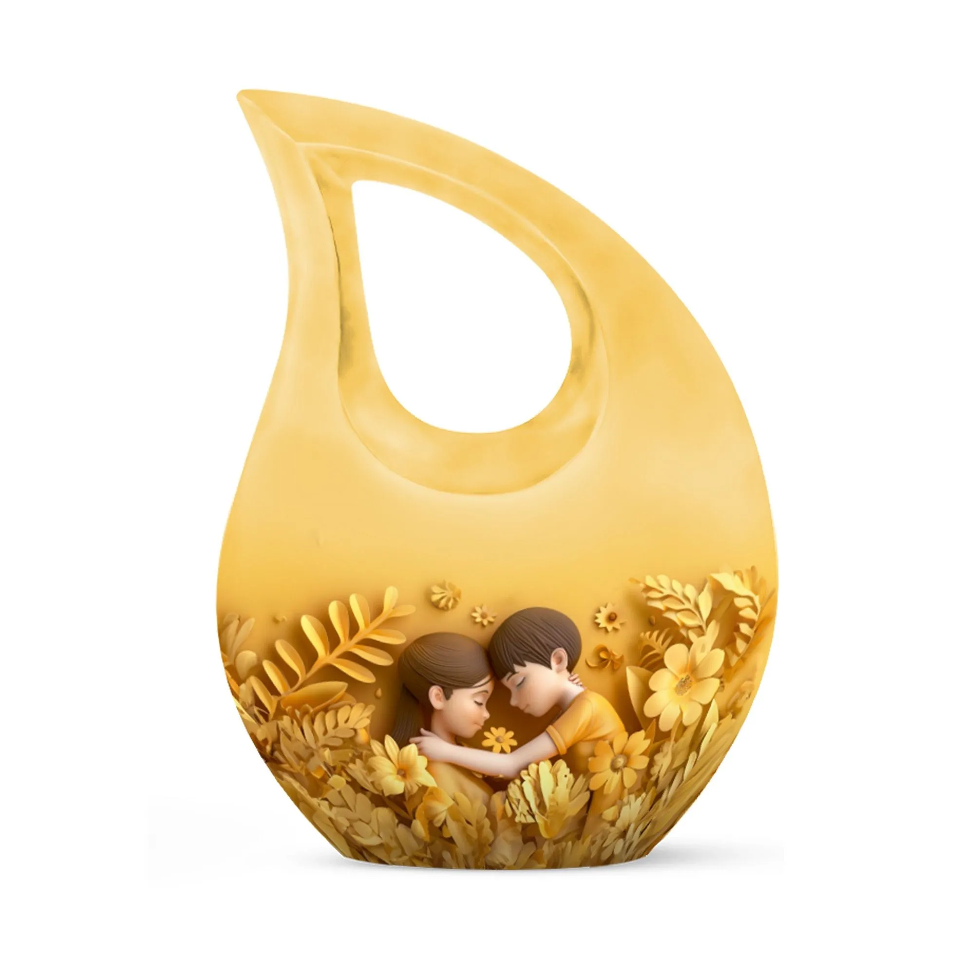 Cross Drop Mother Urn: Adult Cremation Urn For Human Ashes Remans