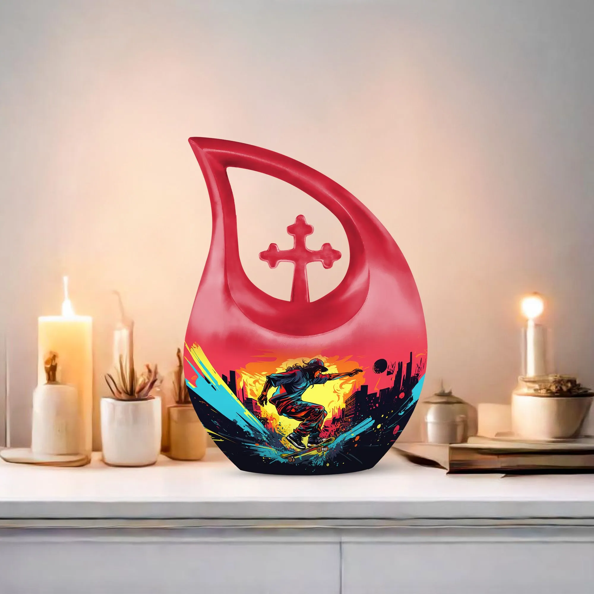 Cross Drop Sports Urn: A Legacy Preserver for Your Loved One