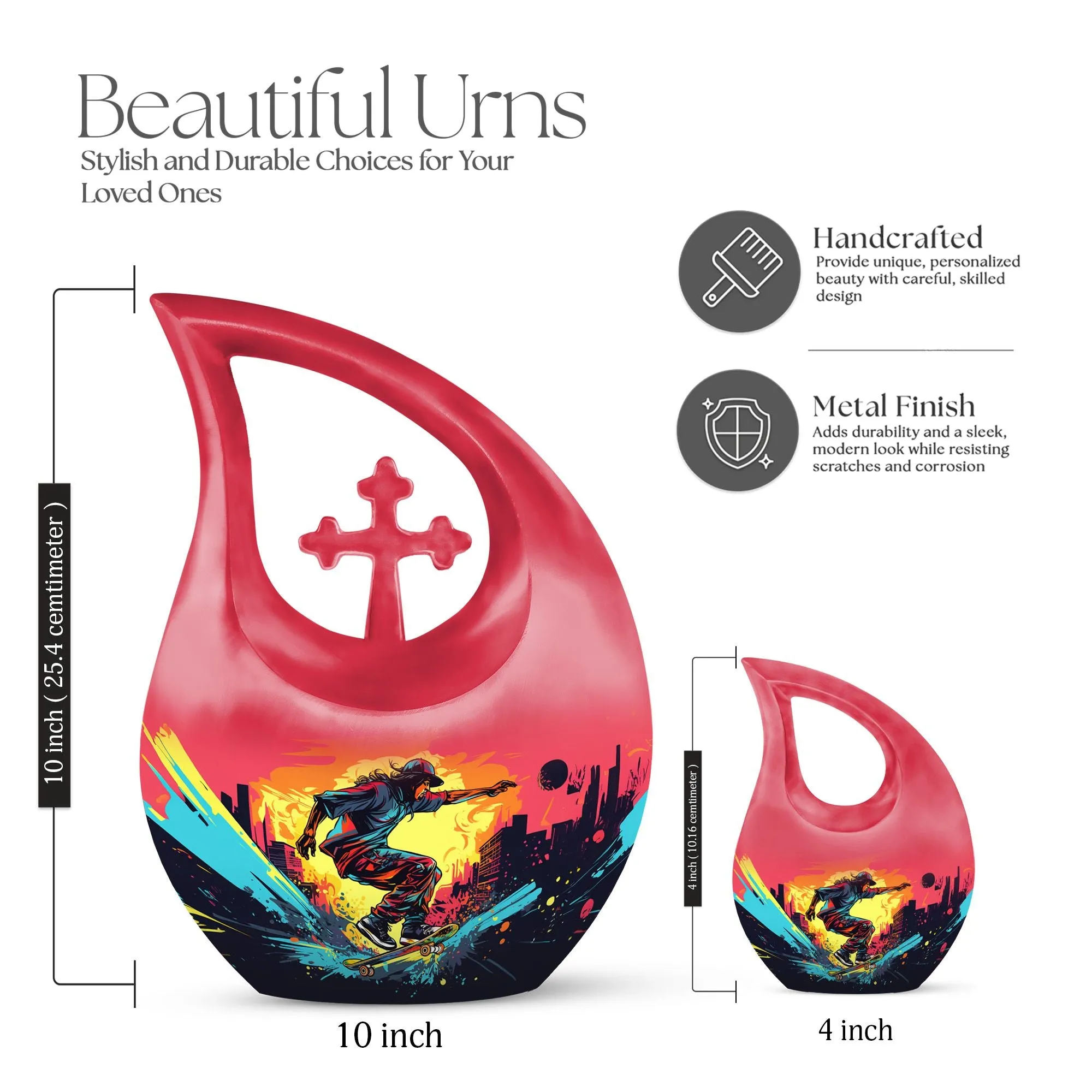 Cross Drop Sports Urn: A Legacy Preserver for Your Loved One