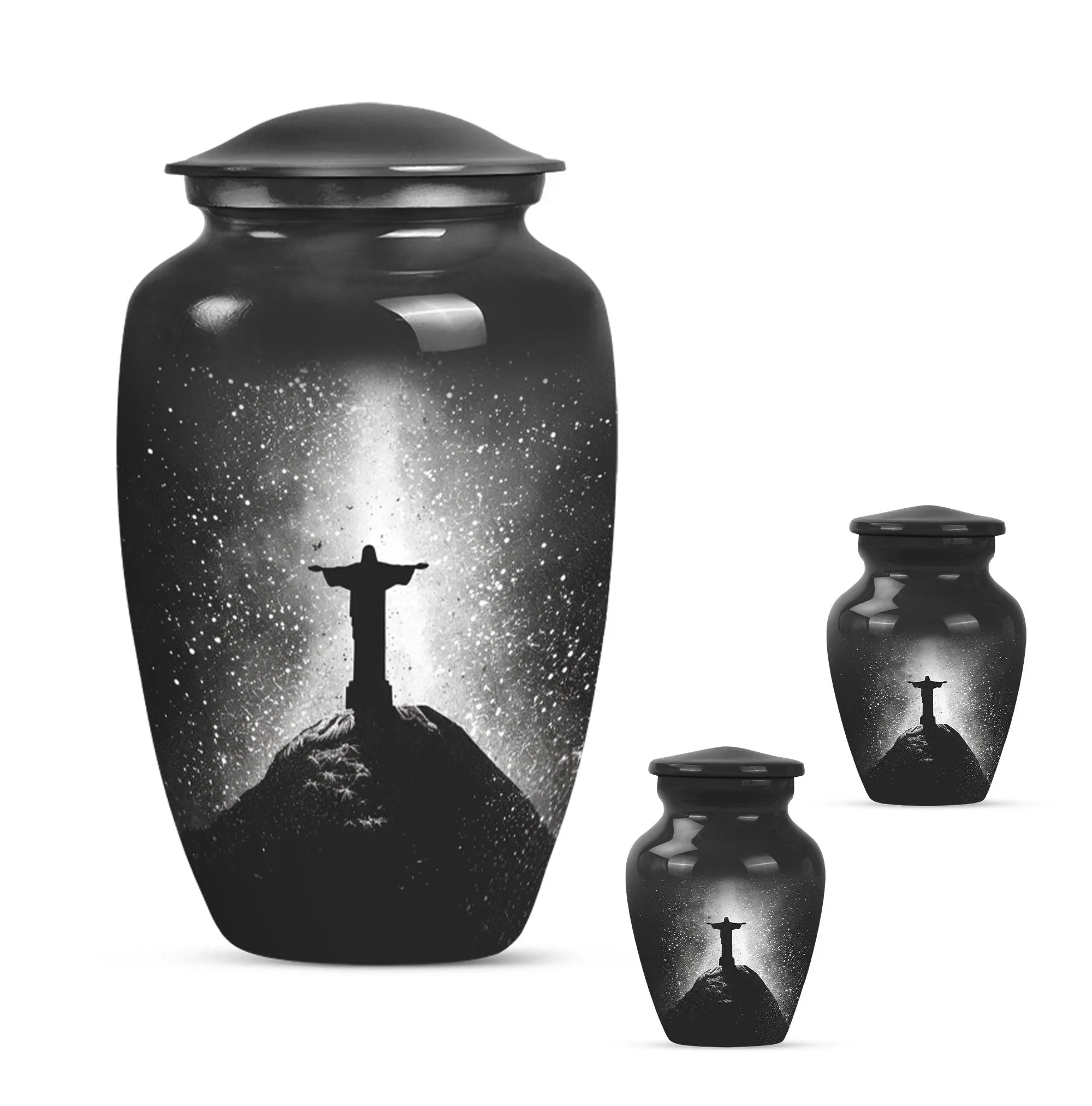Cross Urn Emporium Crafted Memorial Urn for Adult Male