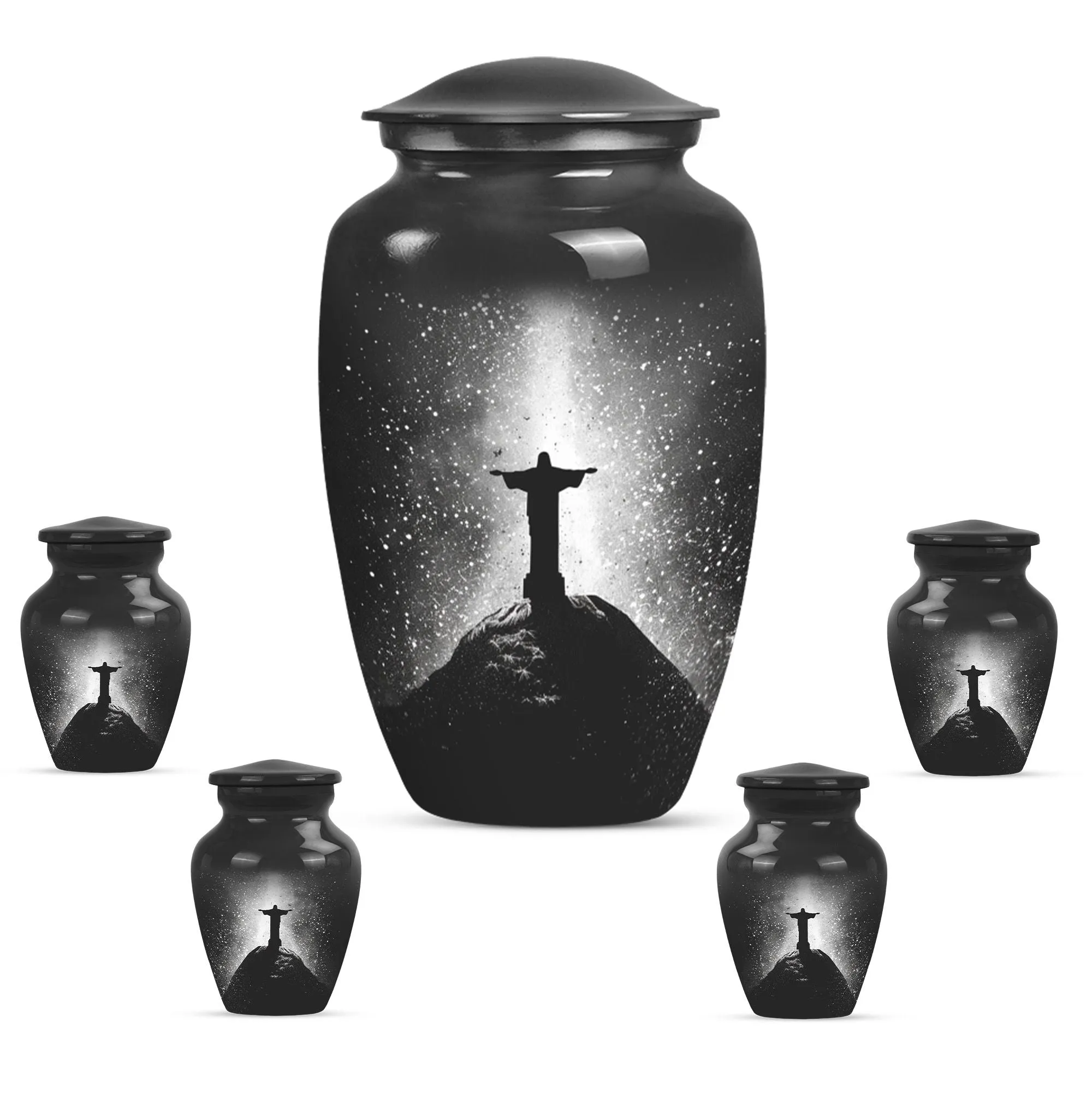 Cross Urn Emporium Crafted Memorial Urn for Adult Male